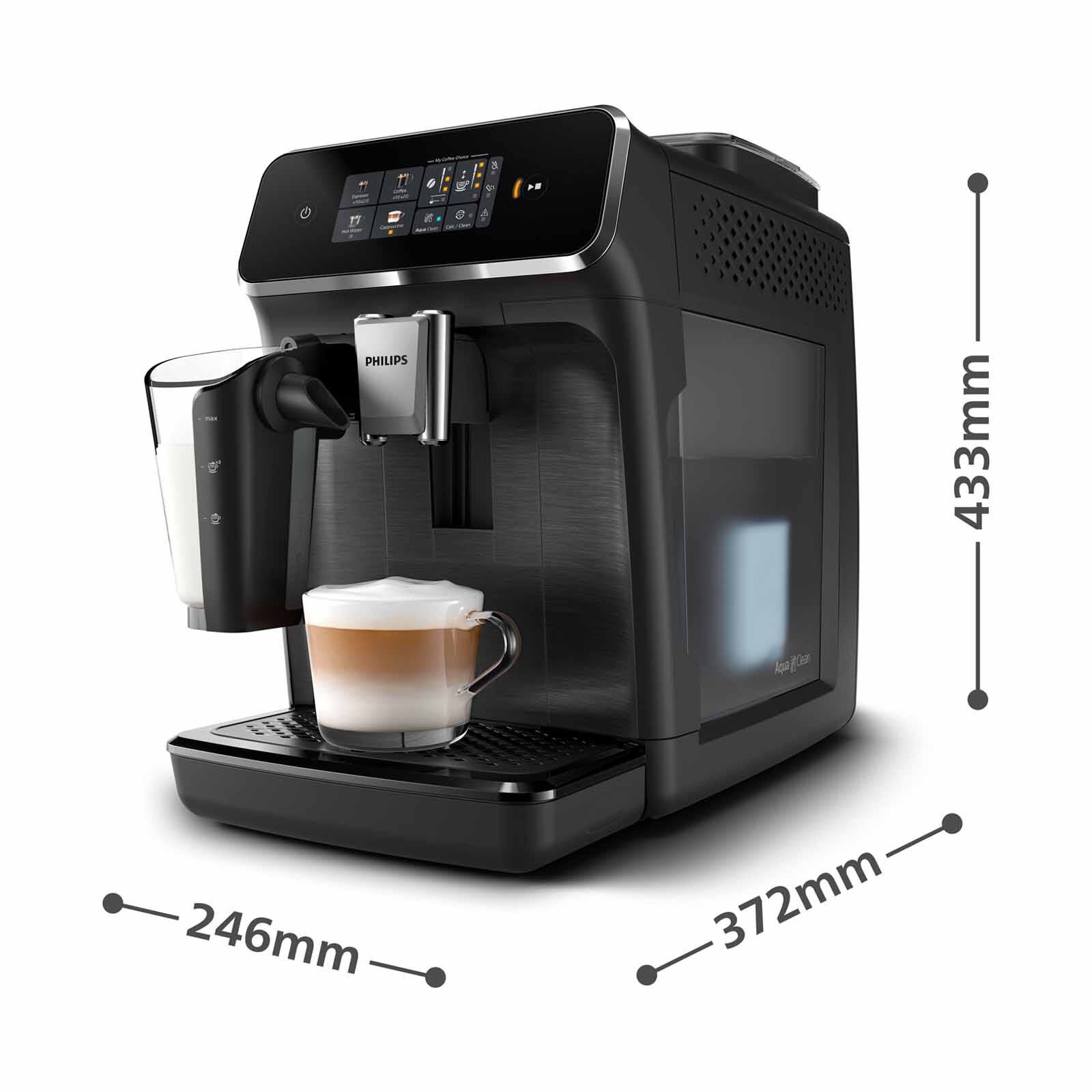 PHILIPS Series 2300 Fully Automatic Espresso Machine (1.8l) - Black EP2330/31 - Image 4