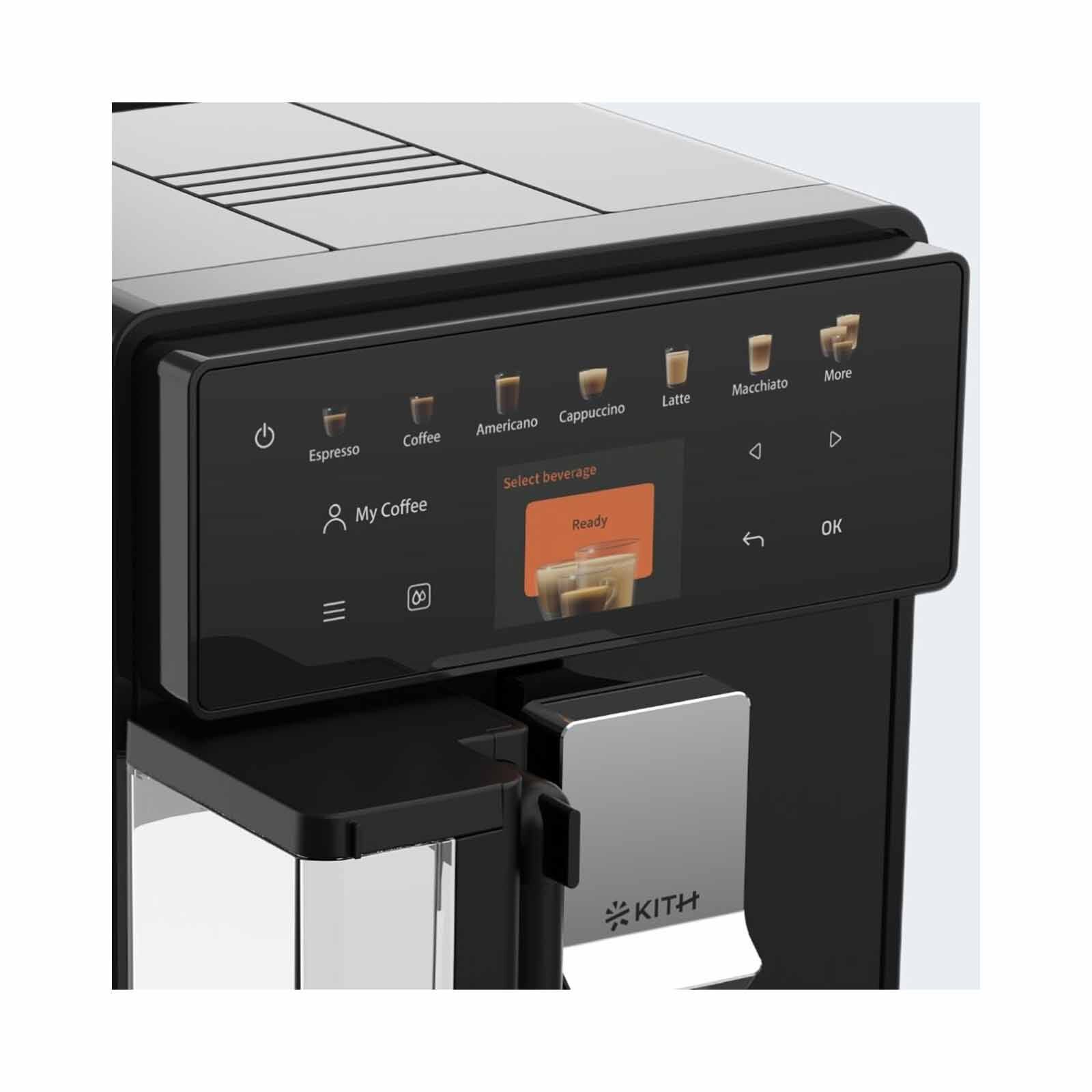 KITH Mia Fully Auto Coffee Machine With Milk Carafe (black) FCM-TM-BK - Image 2