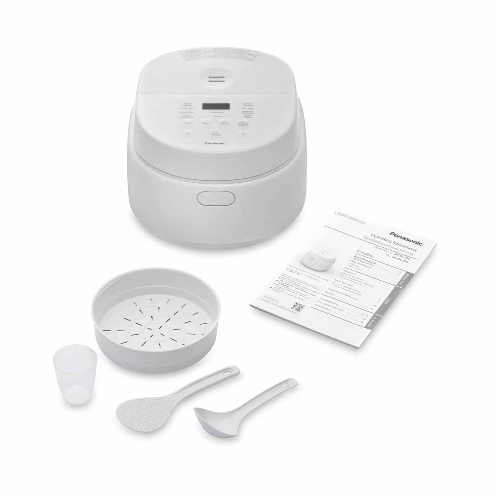 PANASONIC Rice Cooker (1.0l) - White SR-DL104WSH - Image 2