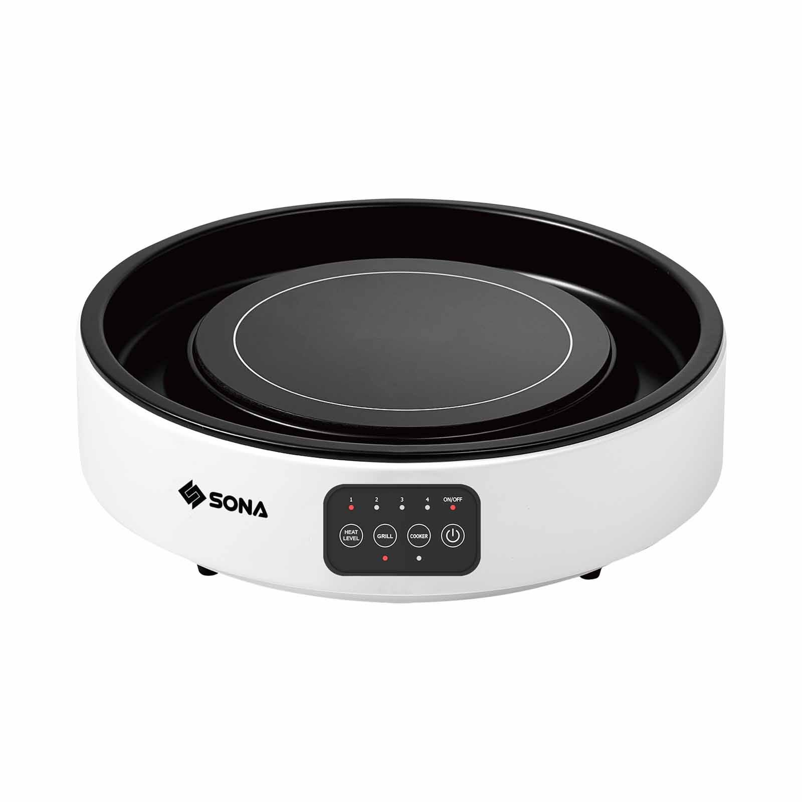 SONA 2-in-1 Infrared Ceramic Cooker Grill SIC3318 - Image 3