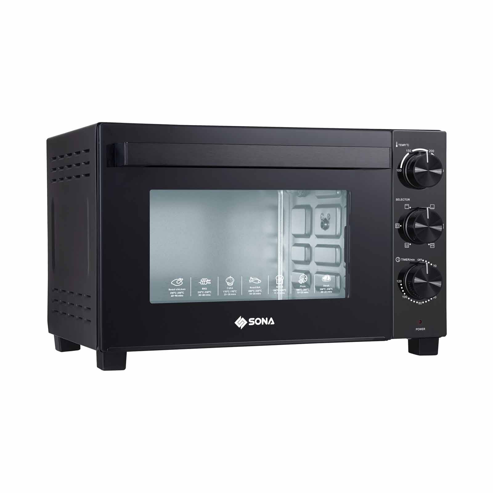 SONA Electric Oven (28l) SEO2288 - Image 2