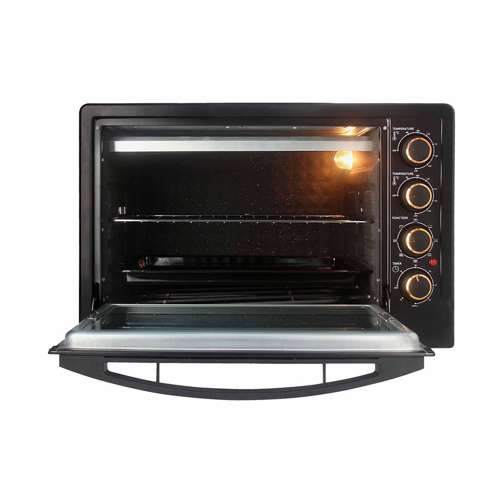 JOGEN 45l Self Cleaning Convection Oven (2500w) - Black EO 2500SBK - Image 2