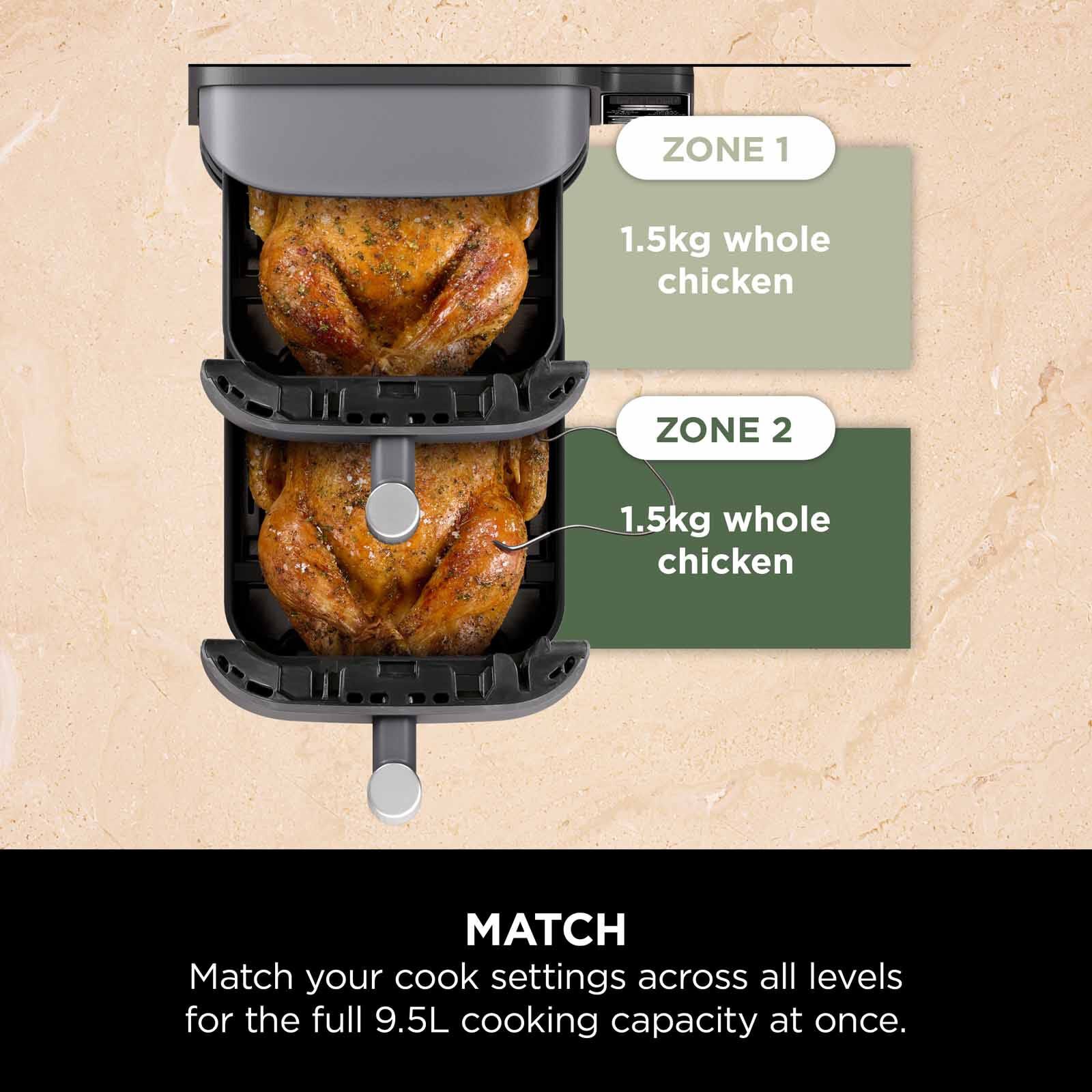 NINJA Double Stack Xl Airfryer (9.5l) SL451SM - Image 7