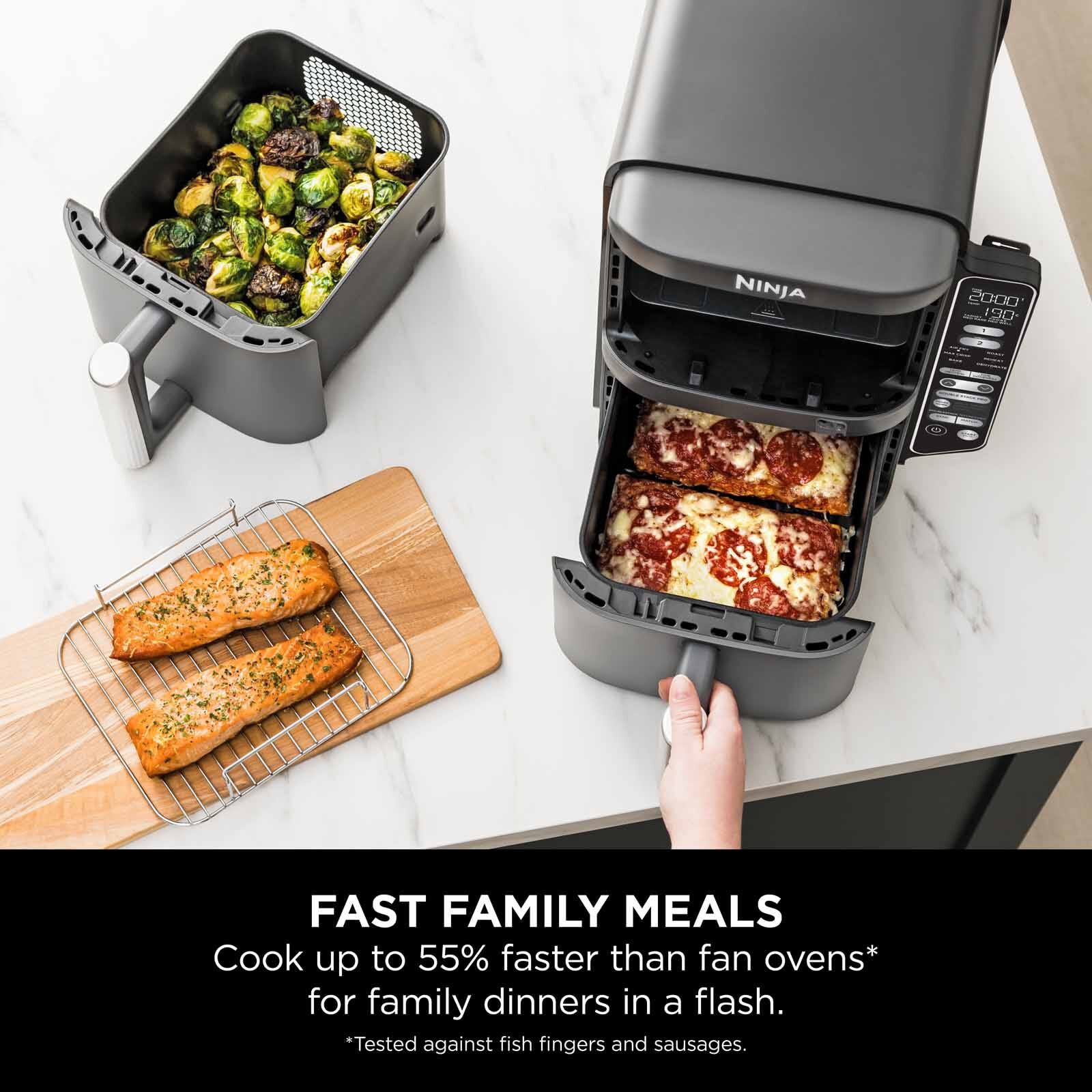 NINJA Double Stack Xl Airfryer (9.5l) SL451SM - Image 4