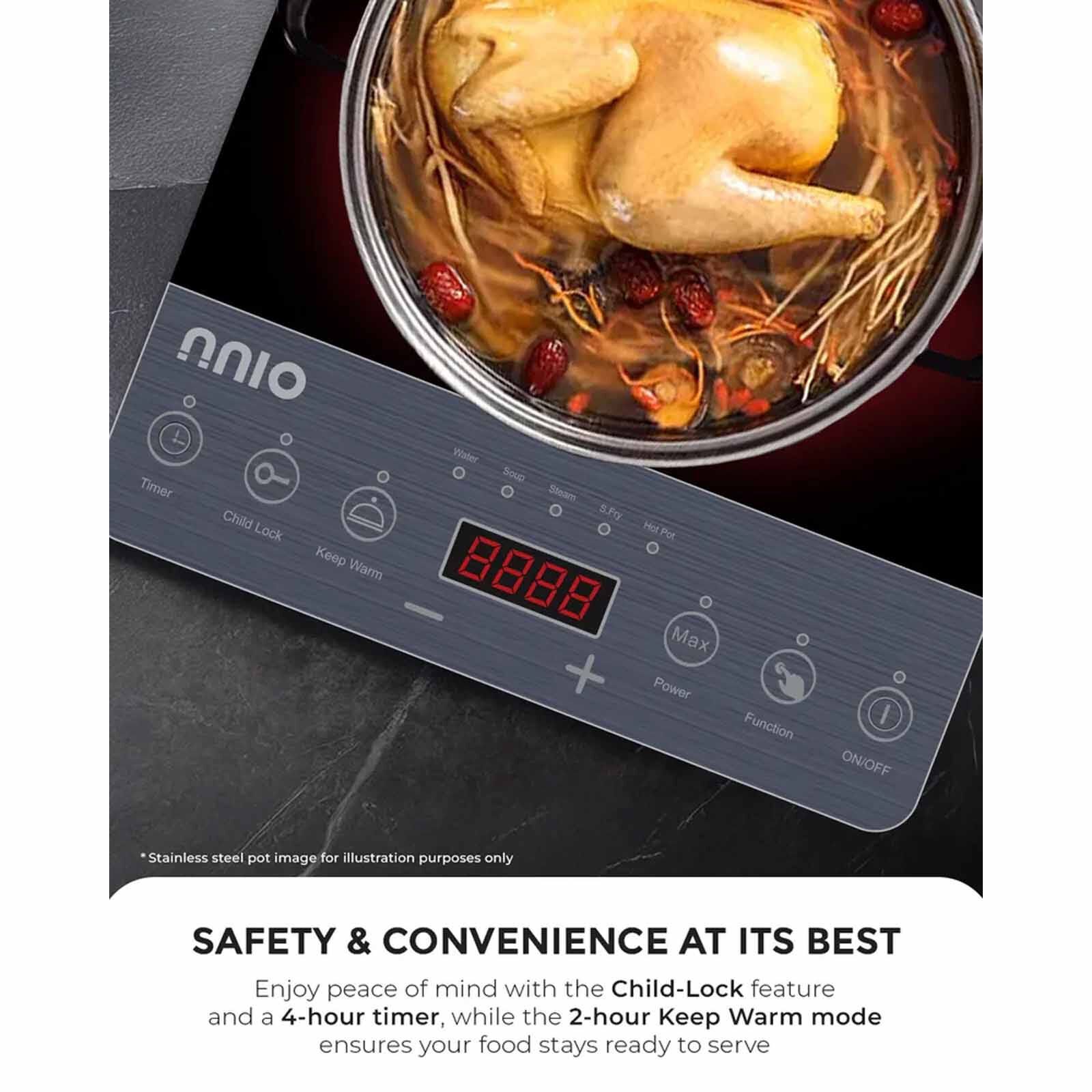 NNIO Induction Cooker With Pot N178IC - Image 6
