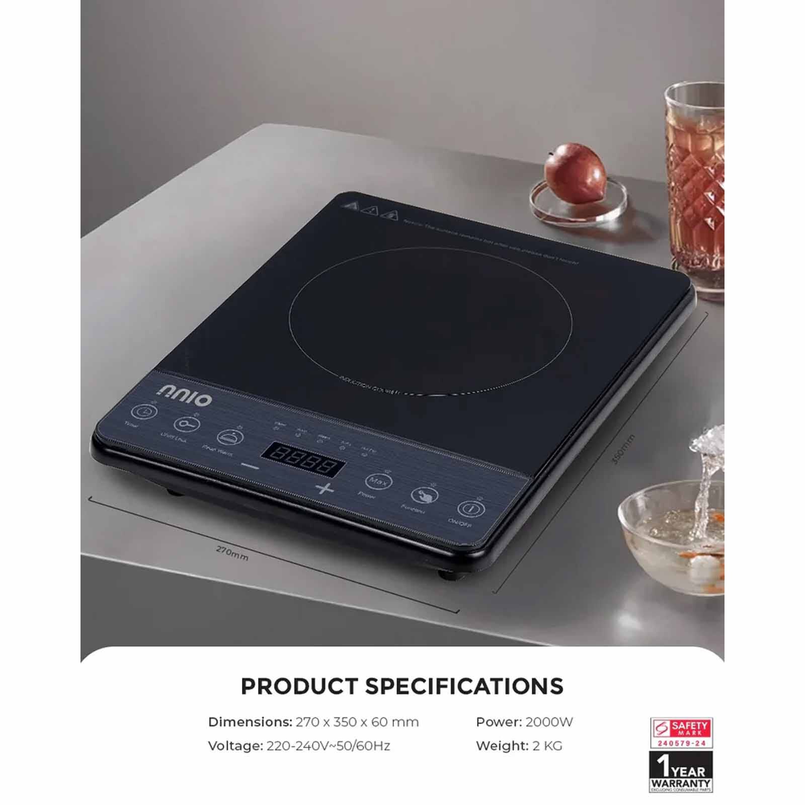 NNIO Induction Cooker With Pot N178IC - Image 7