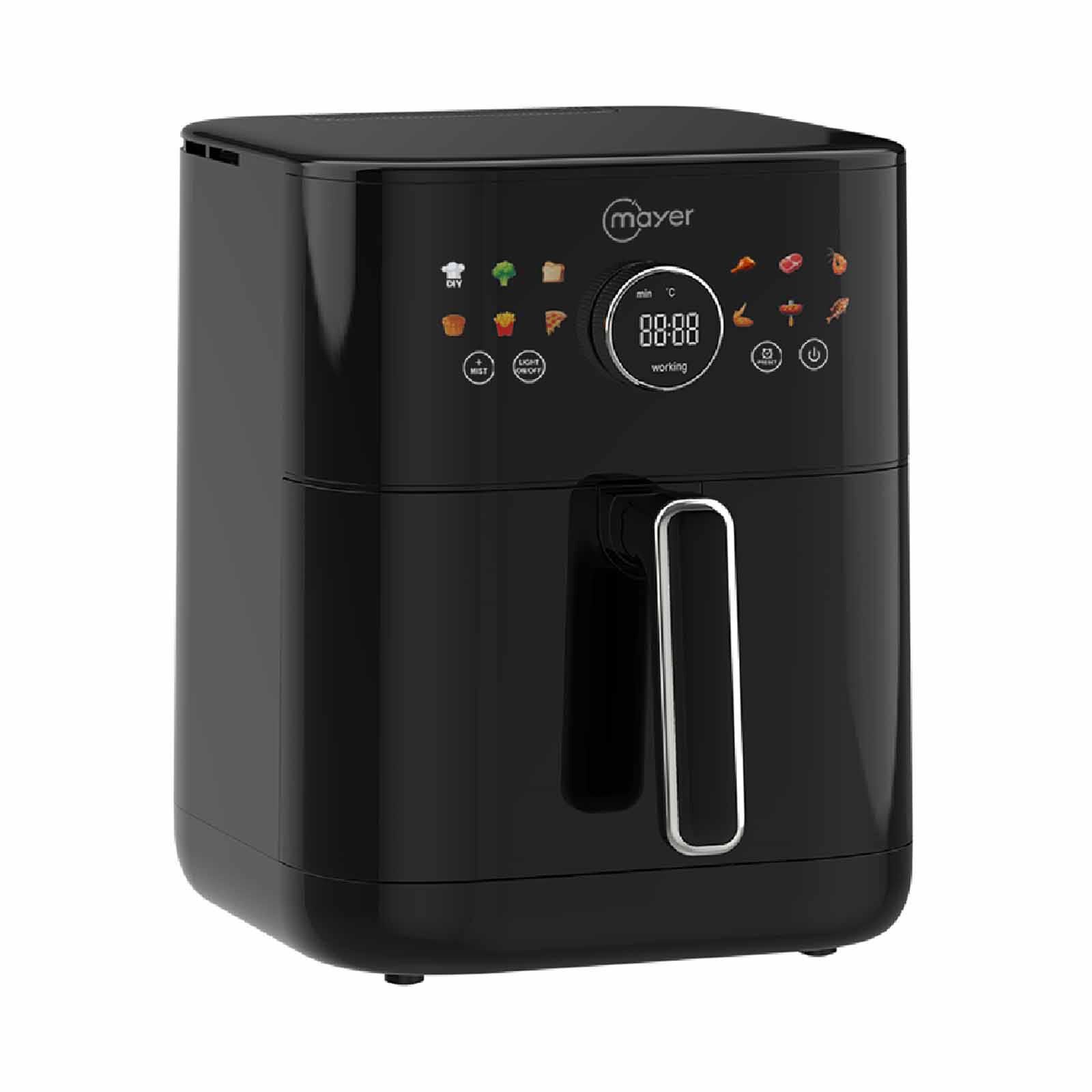 MAYER Double Heating Air Fryer With Mist (6.0l) MMAF606D - Image 2