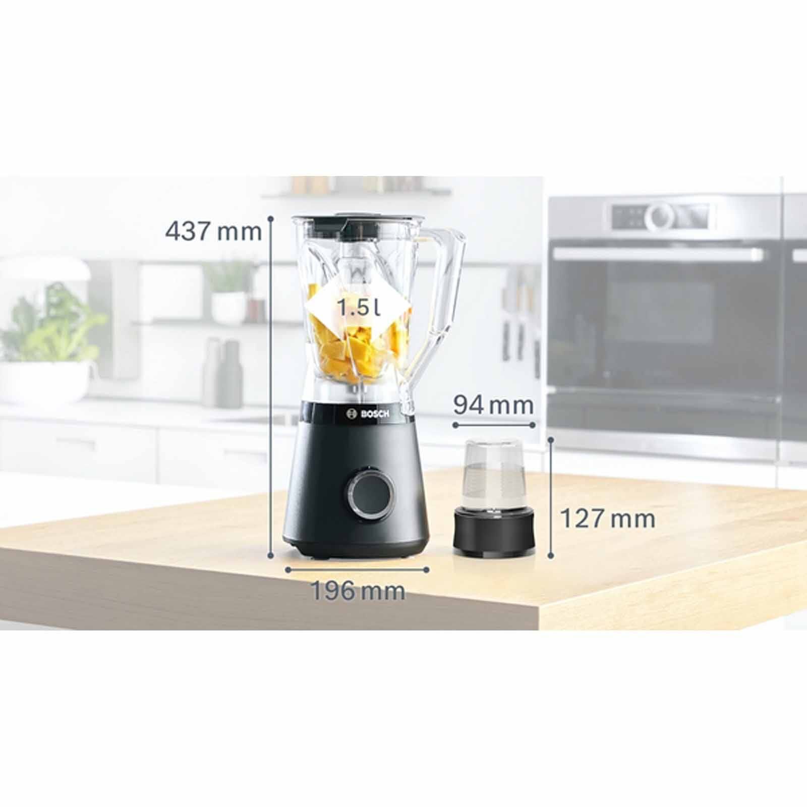 BOSCH Blender - 1200w (black) MMB6145BG - Image 2