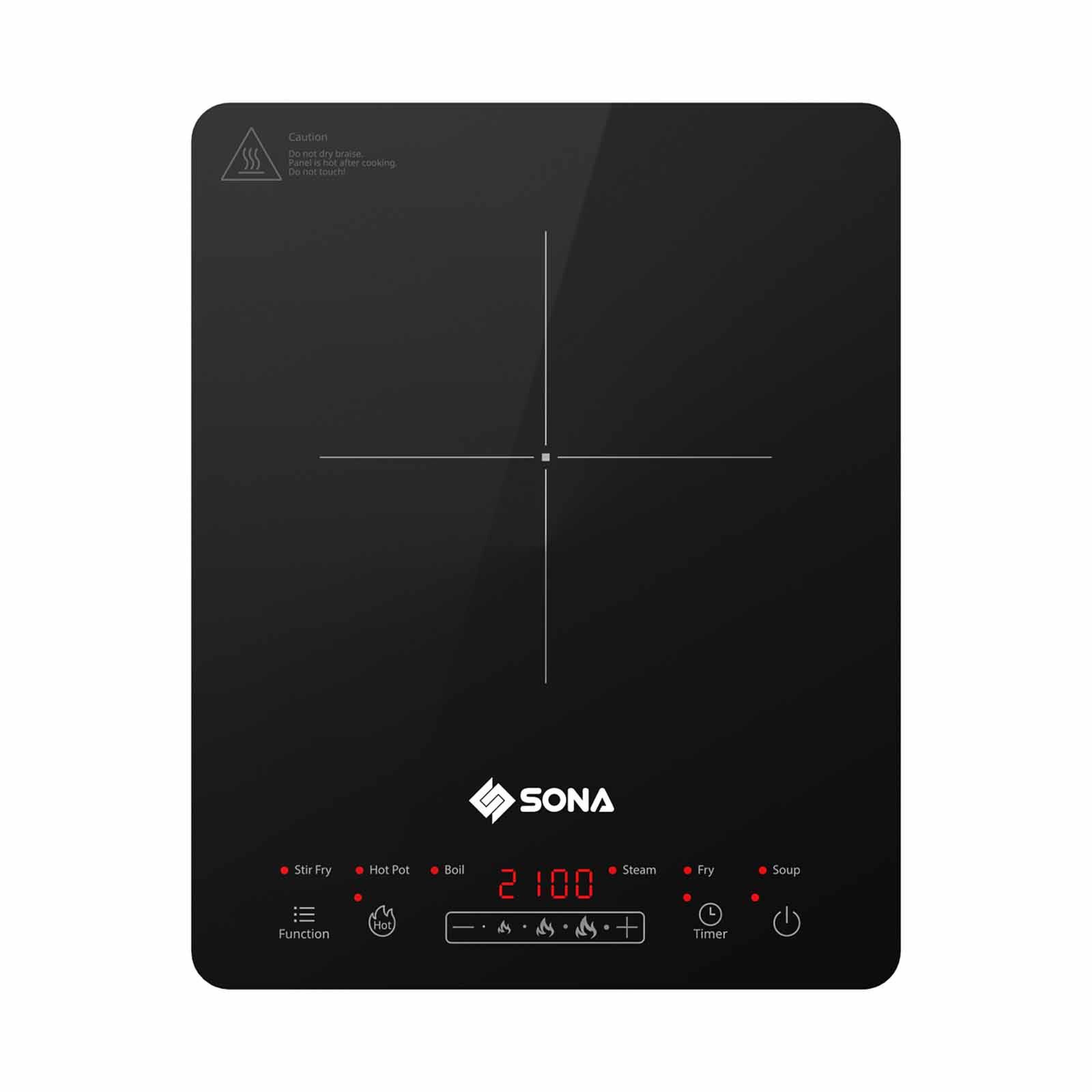 SONA Slim Induction Cooker (2100w) SIC8621 - Image 3