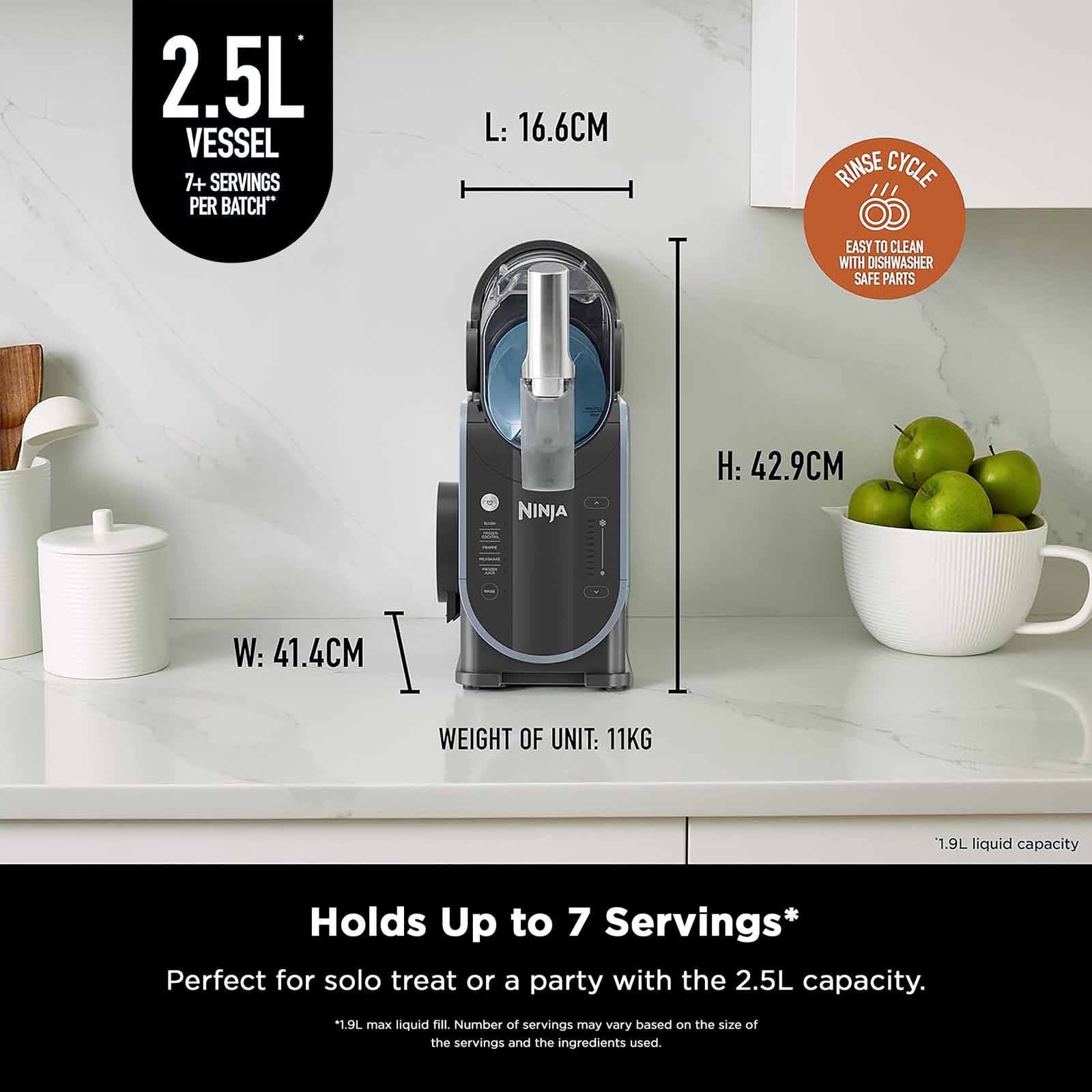 NINJA Slushi Professional Frozen Drink Maker FS301 - Image 13