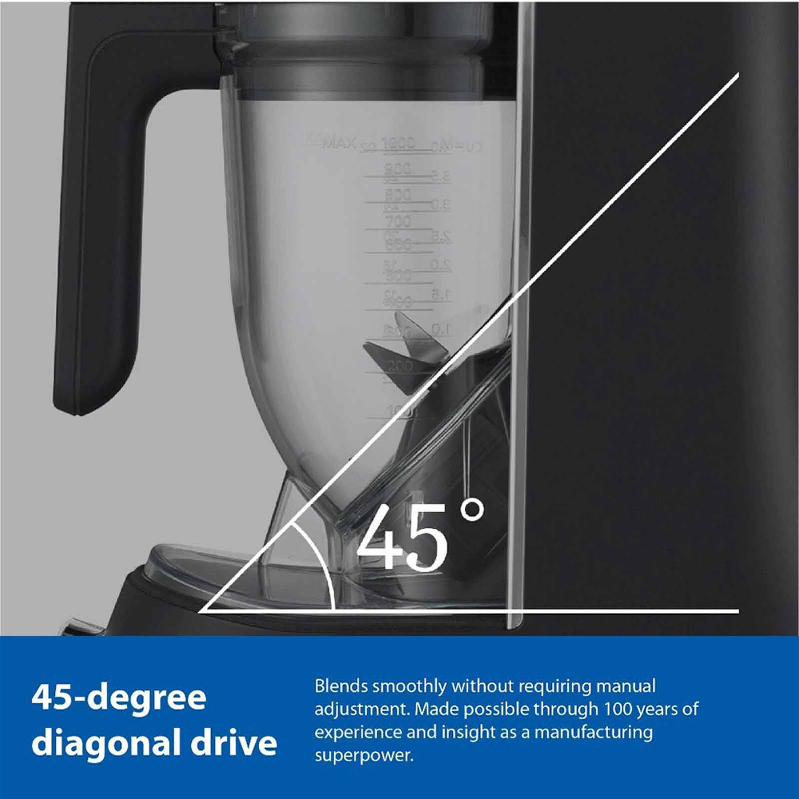TIGER Edge Blender (1.0l, 500w) - Onyx Black SLB-A10S - Image 12