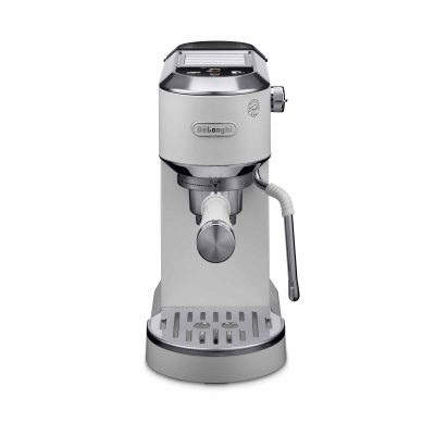 DELONGHI Dedica Duo Manual Coffee Maker - White EC890.WI