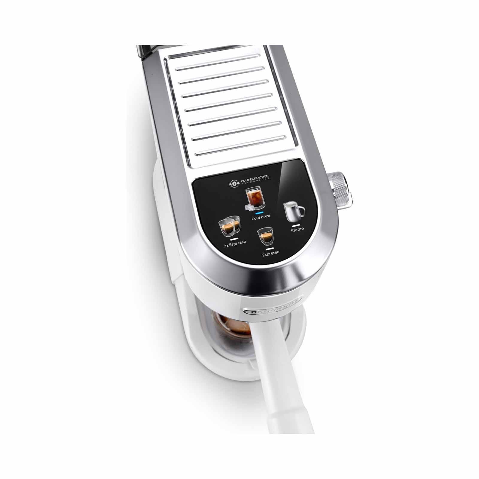 DELONGHI Dedica Duo Manual Coffee Maker - White EC890.WI - Image 2