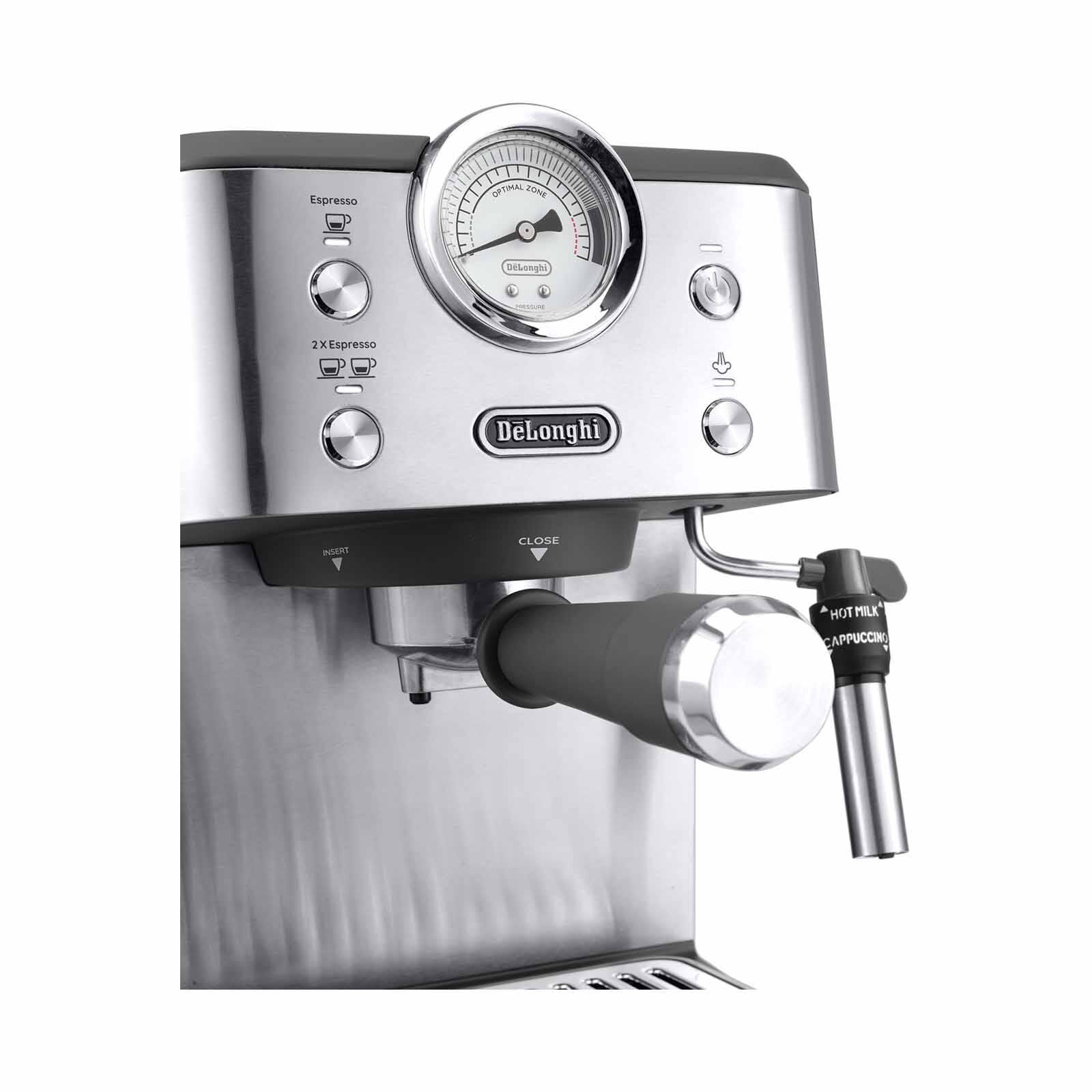 DELONGHI Classic Espresso Machine - Metal Grey EM450.M - Image 2