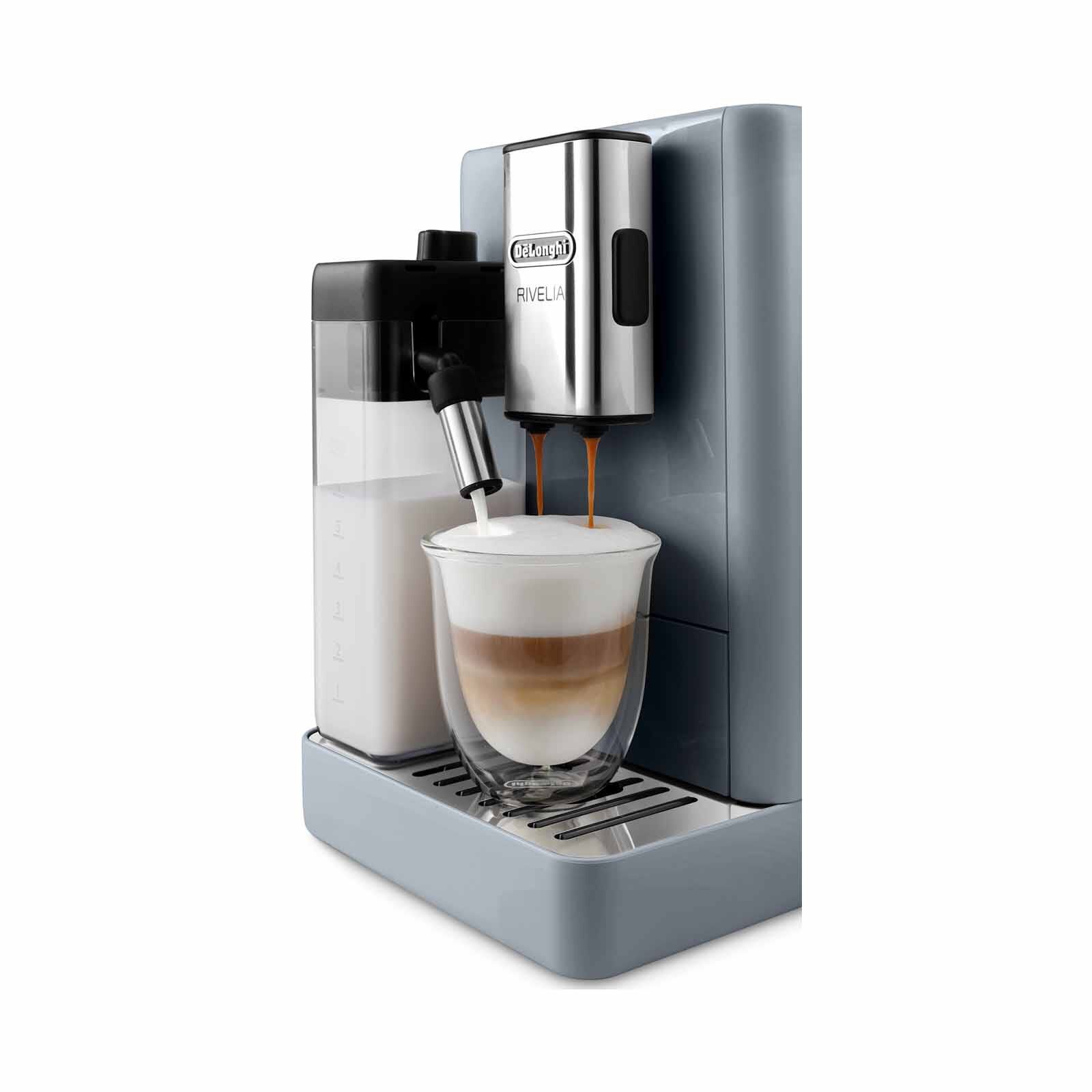 DELONGHI Rivelia Automatic Coffee Maker - Pebble Grey EXAM440.55.G - Image 3