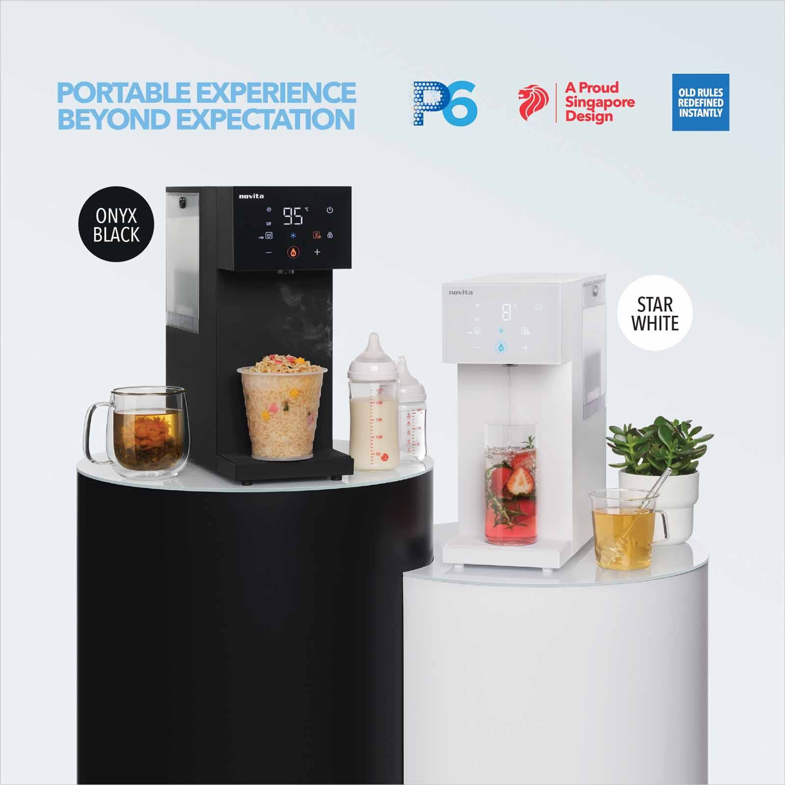 NOVITA Instant Hot/cold Water Dispenser - Onxy Black (hydroplus) P6+ - ONXY BLACK - Image 8