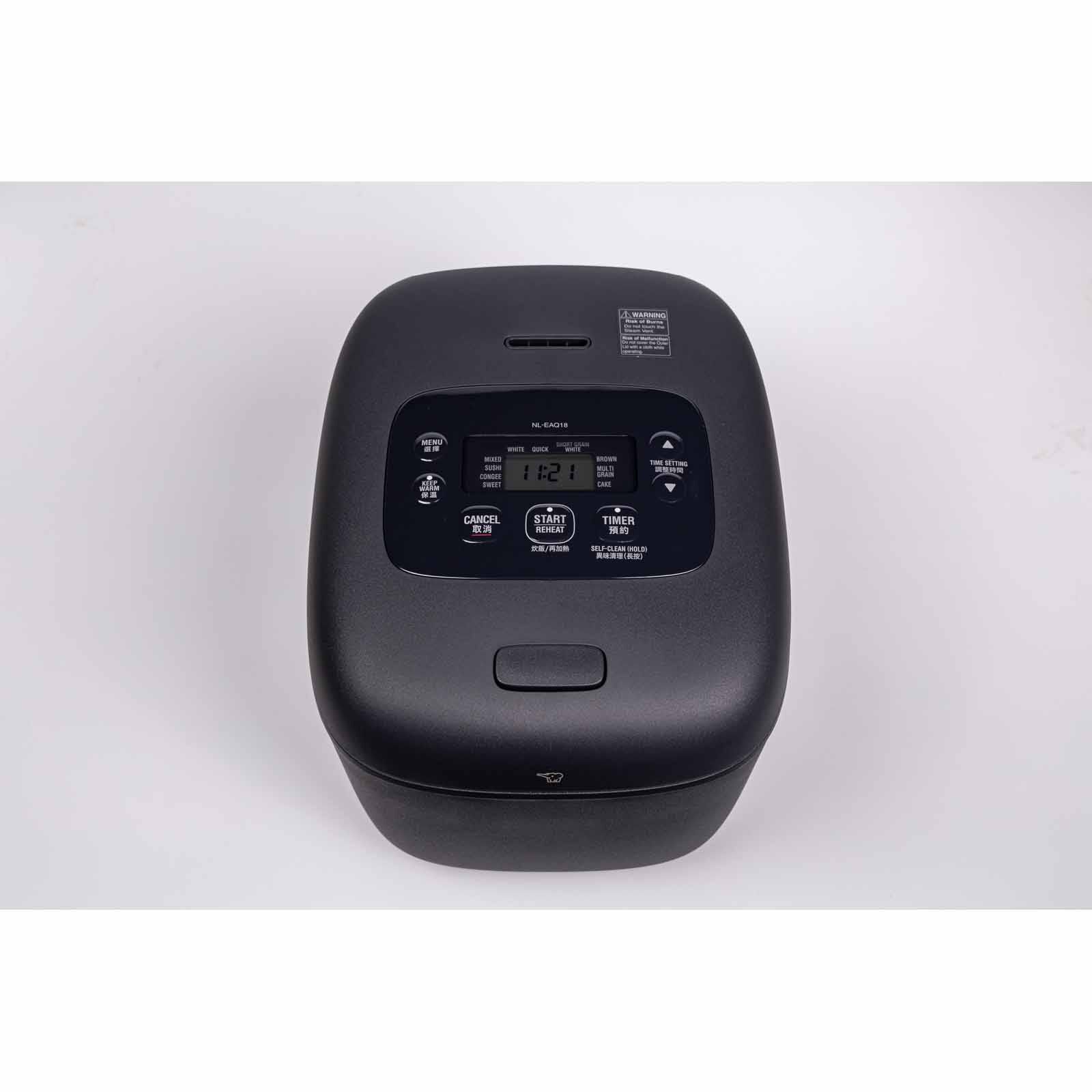 ZOJIRUSHI Micom Rice Cooker/warmer 1.8l (10 Cup) - Black NL-EAQ18BA - Image 2
