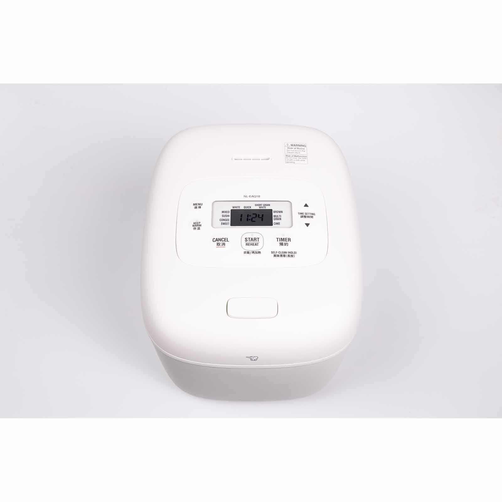 ZOJIRUSHI Micom Rice Cooker/warmer 1.8l (10 Cup) - White NL-EAQ18WA - Image 3