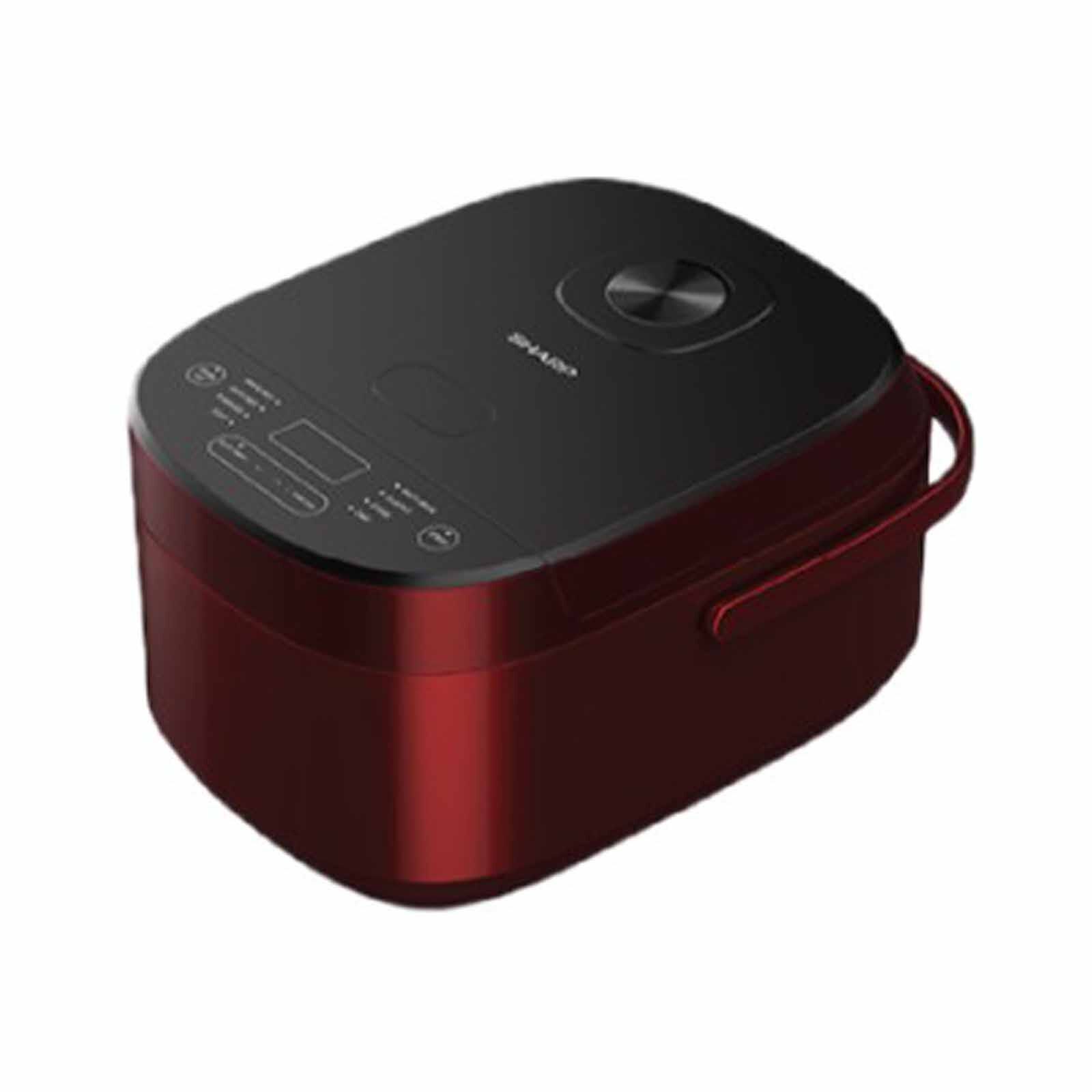 SHARP 3d Heating Rice Cooker (1.8l) - Red KS-COM18US-RD