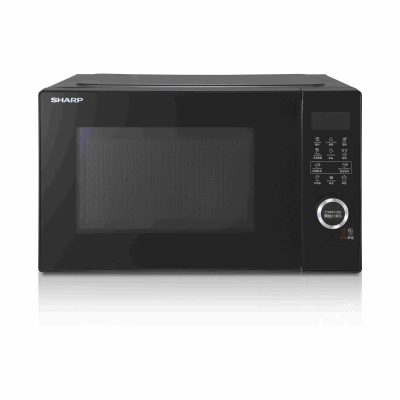 SHARP 25l Solo Microwave Digital - Black R-25SD-B