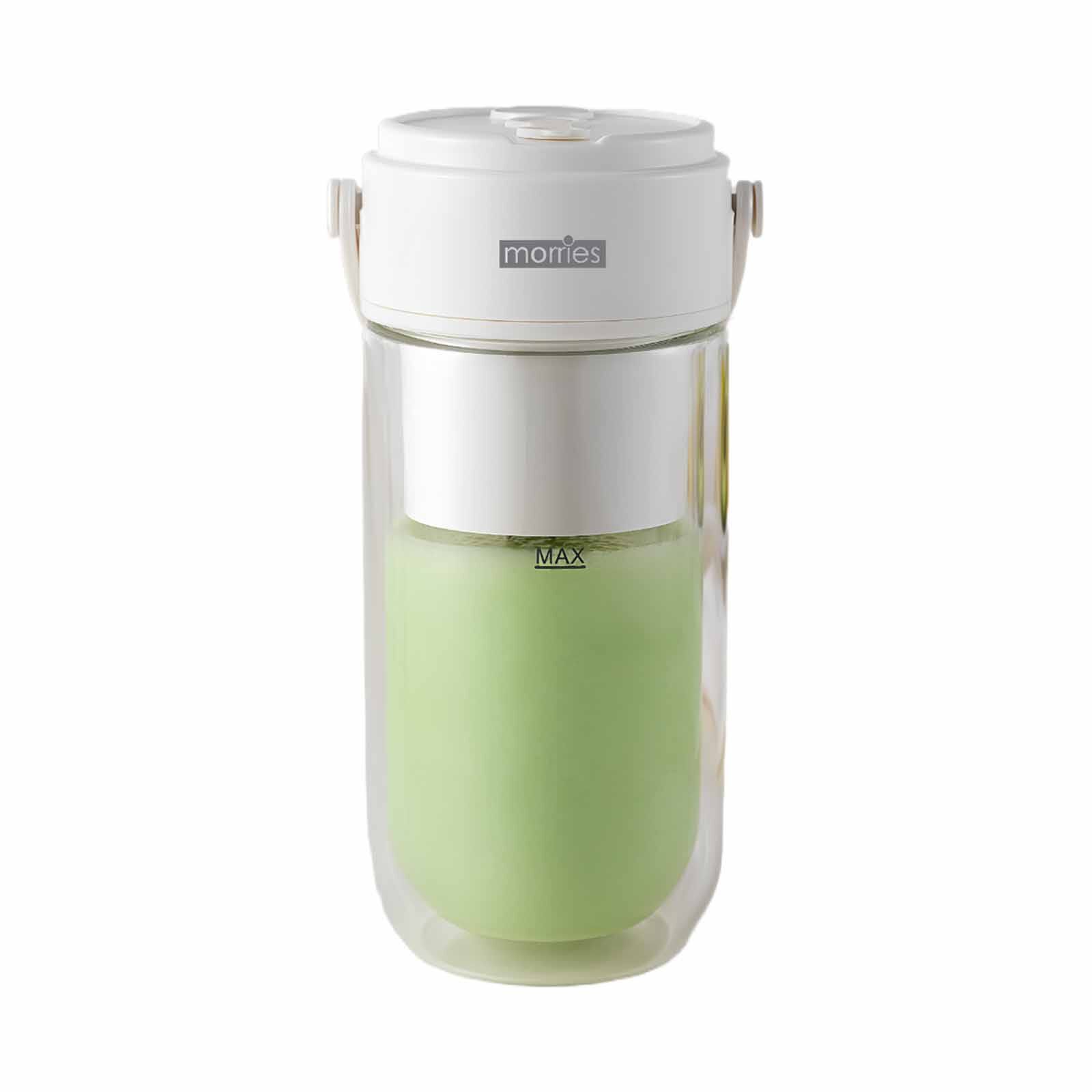 MORRIES 350ml Double Wall Borosilicate Glass Portable Juicer MS-350PJ - Image 2