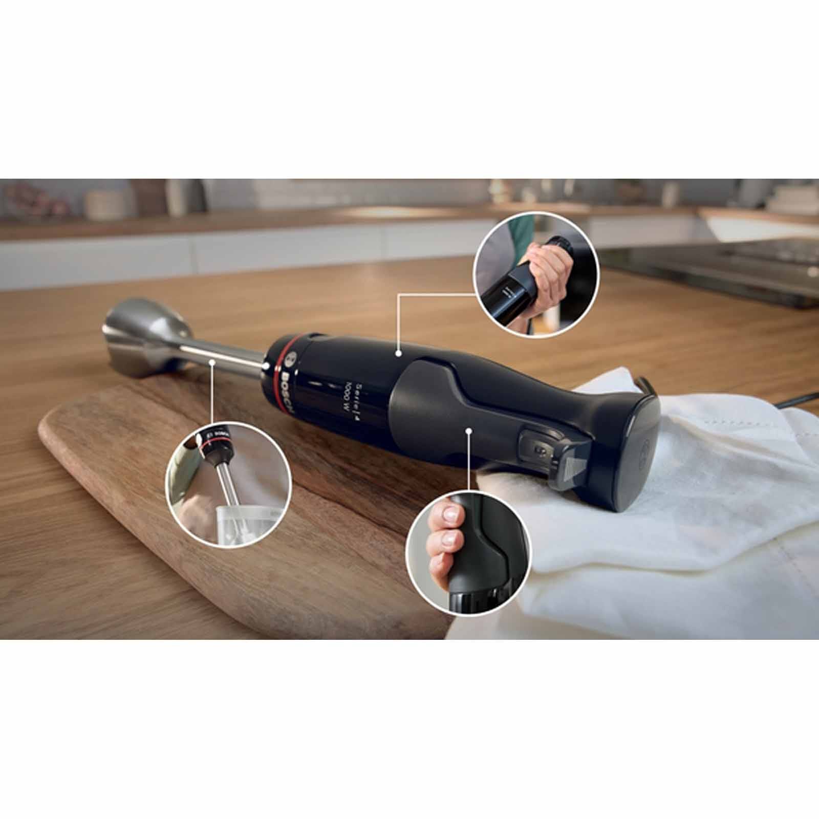 BOSCH Ergomaster Hand Blender (1000w) - Black/anthracite MSM4B670GB - Image 2