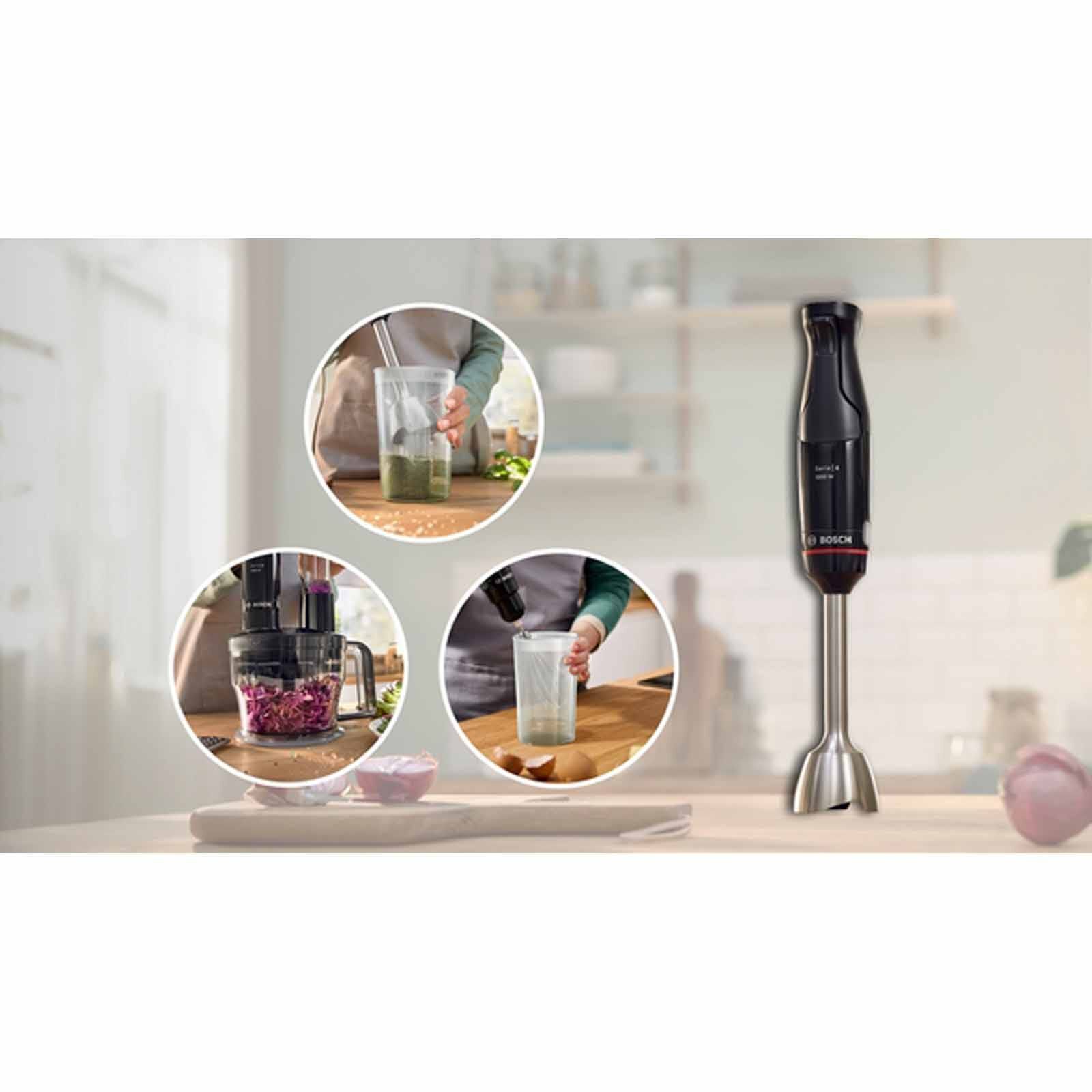 BOSCH Ergomaster Hand Blender (1000w) - Black/anthracite MSM4B670GB - Image 4