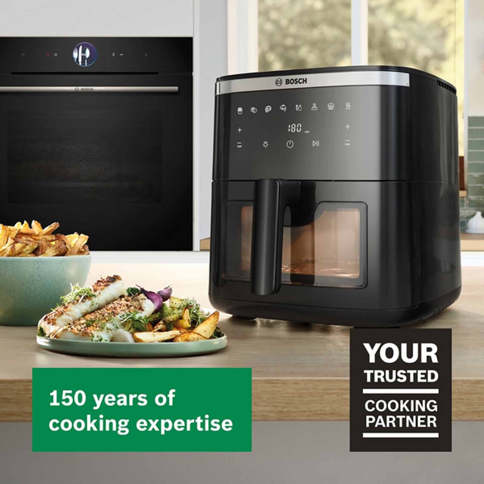BOSCH Air Fryer (7.2l, 1800w) - Black MAF671B0GB - Image 10