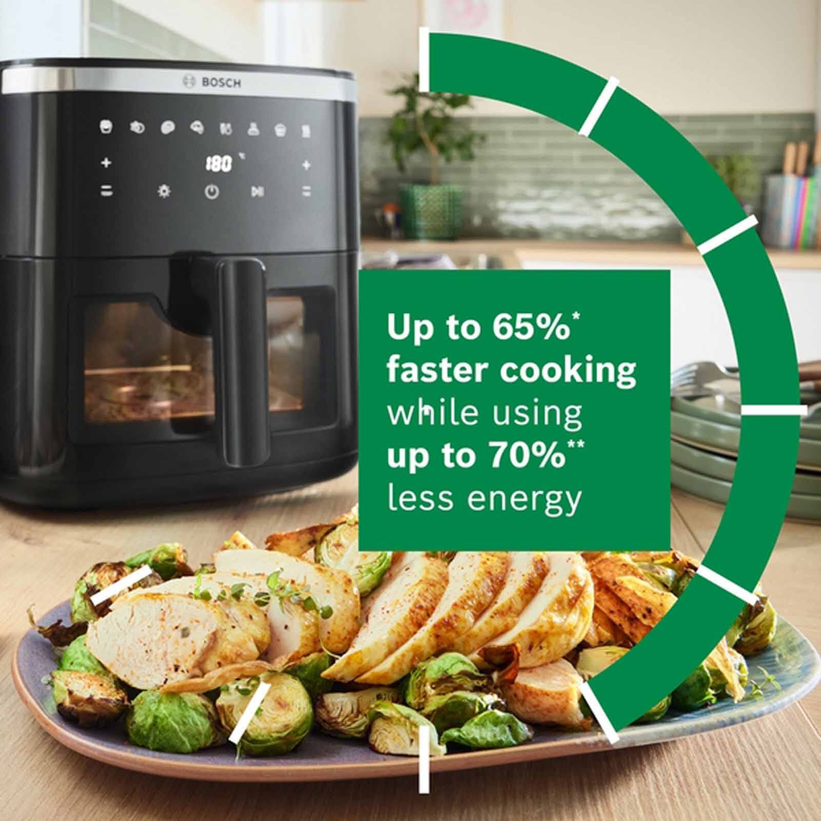 BOSCH Air Fryer (7.2l, 1800w) - Black MAF671B0GB - Image 8