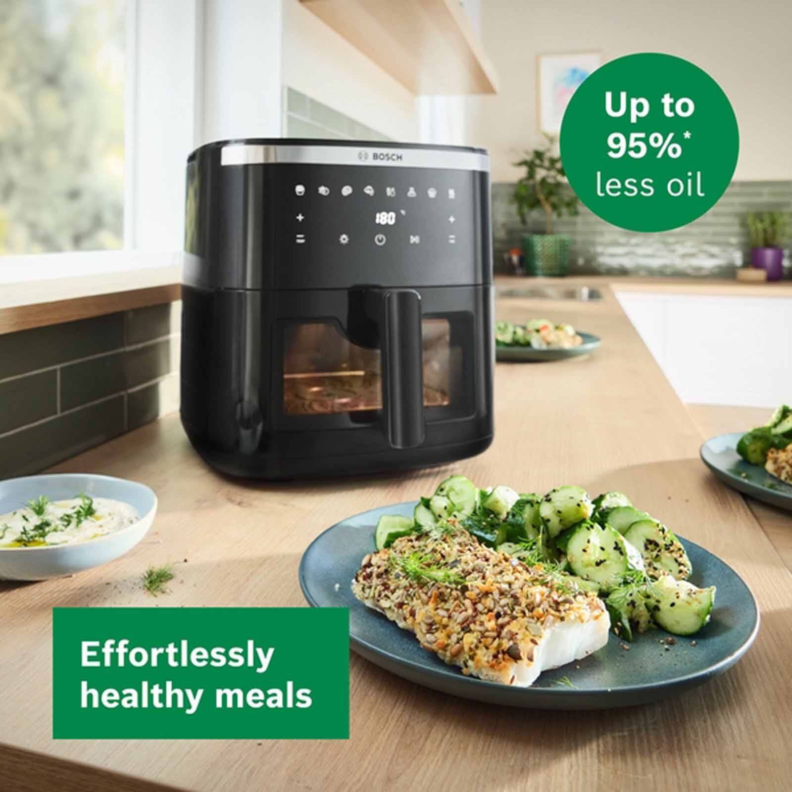 BOSCH Air Fryer (7.2l, 1800w) - Black MAF671B0GB - Image 4