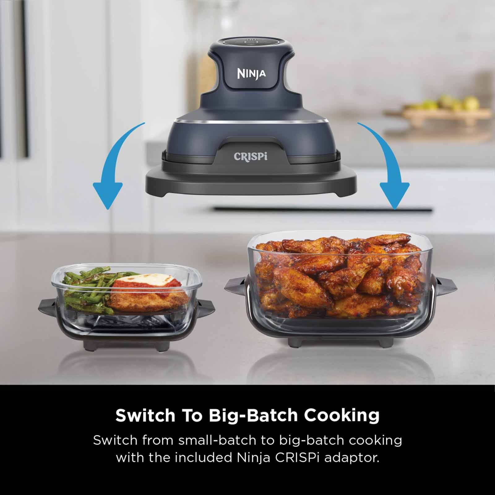 NINJA Crispi Portable Air Fryer (3.8l) - Stone FN101SMST - Image 3