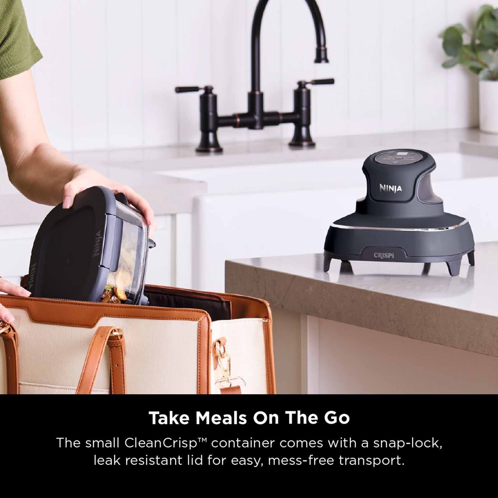 NINJA Crispi Portable Air Fryer (3.8l) - Stone FN101SMST - Image 13
