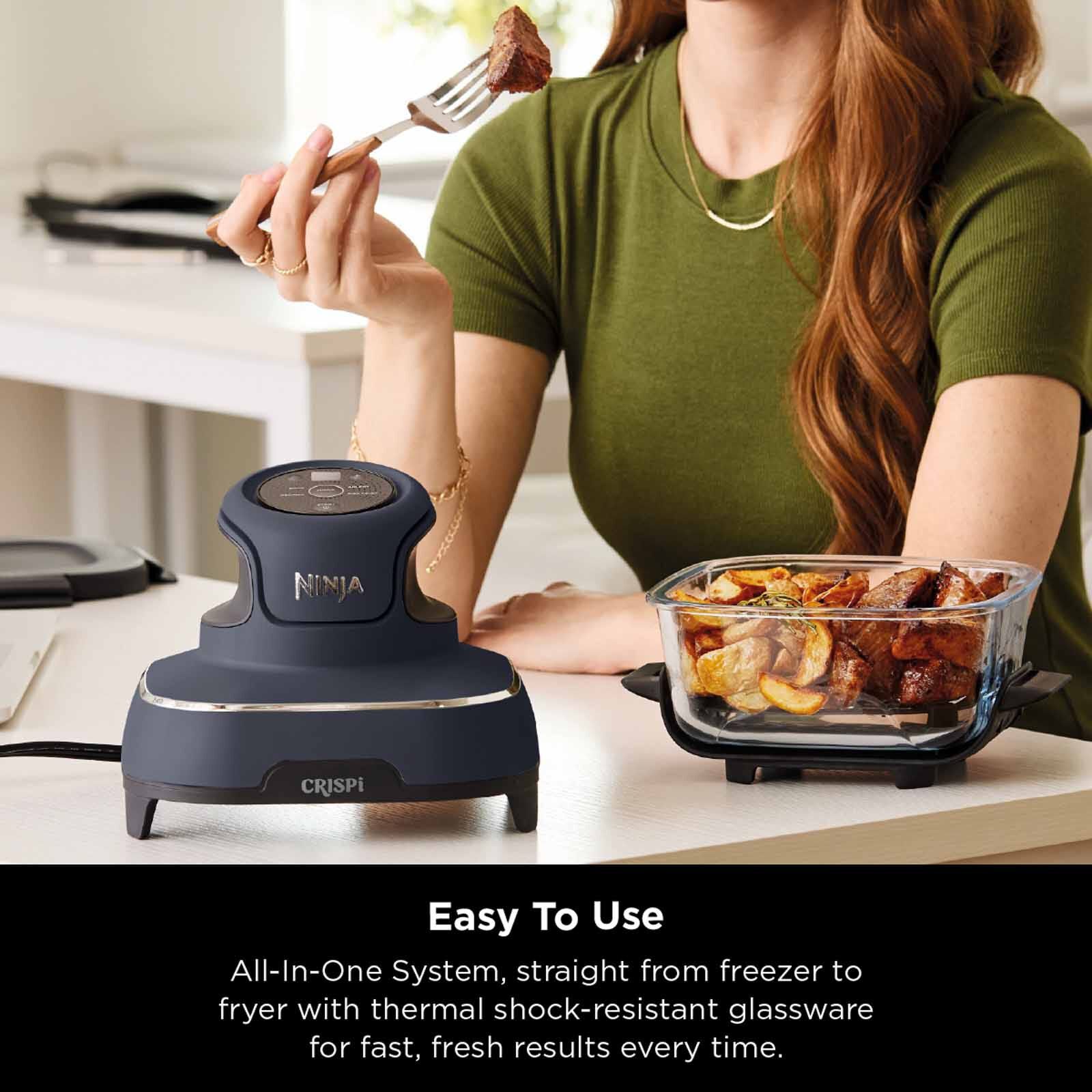 NINJA Crispi Portable Air Fryer (3.8l) - Soft Sage FN101SMSG - Image 9