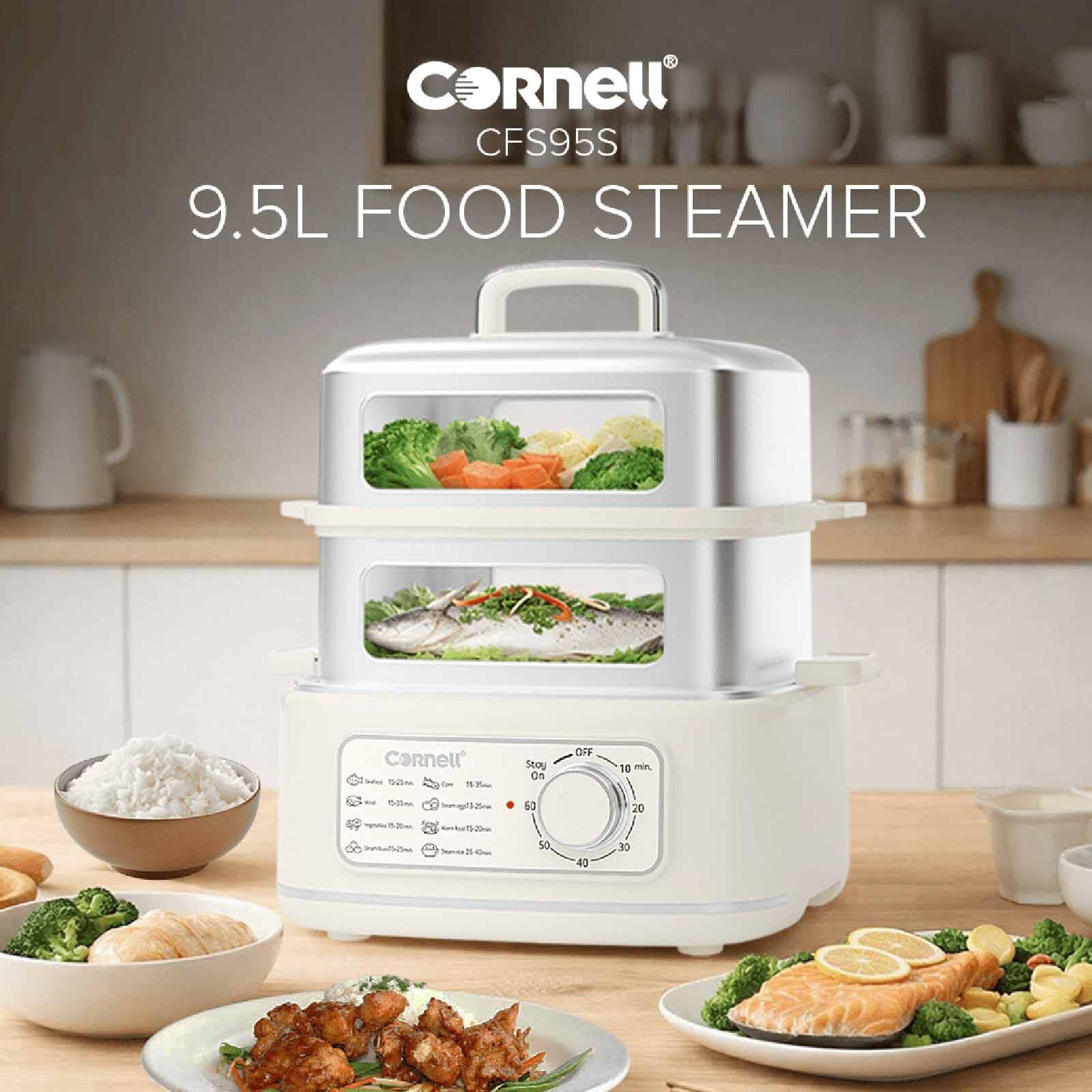 CORNELL Food Steamer (9.5l) CFS95S - Image 12