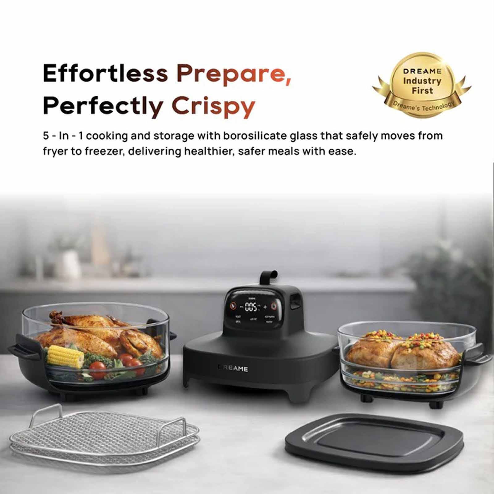DREAME Pt60 Tasti Air Fryer (2.5l And 4.5l) DM-PT60-GL - Image 11