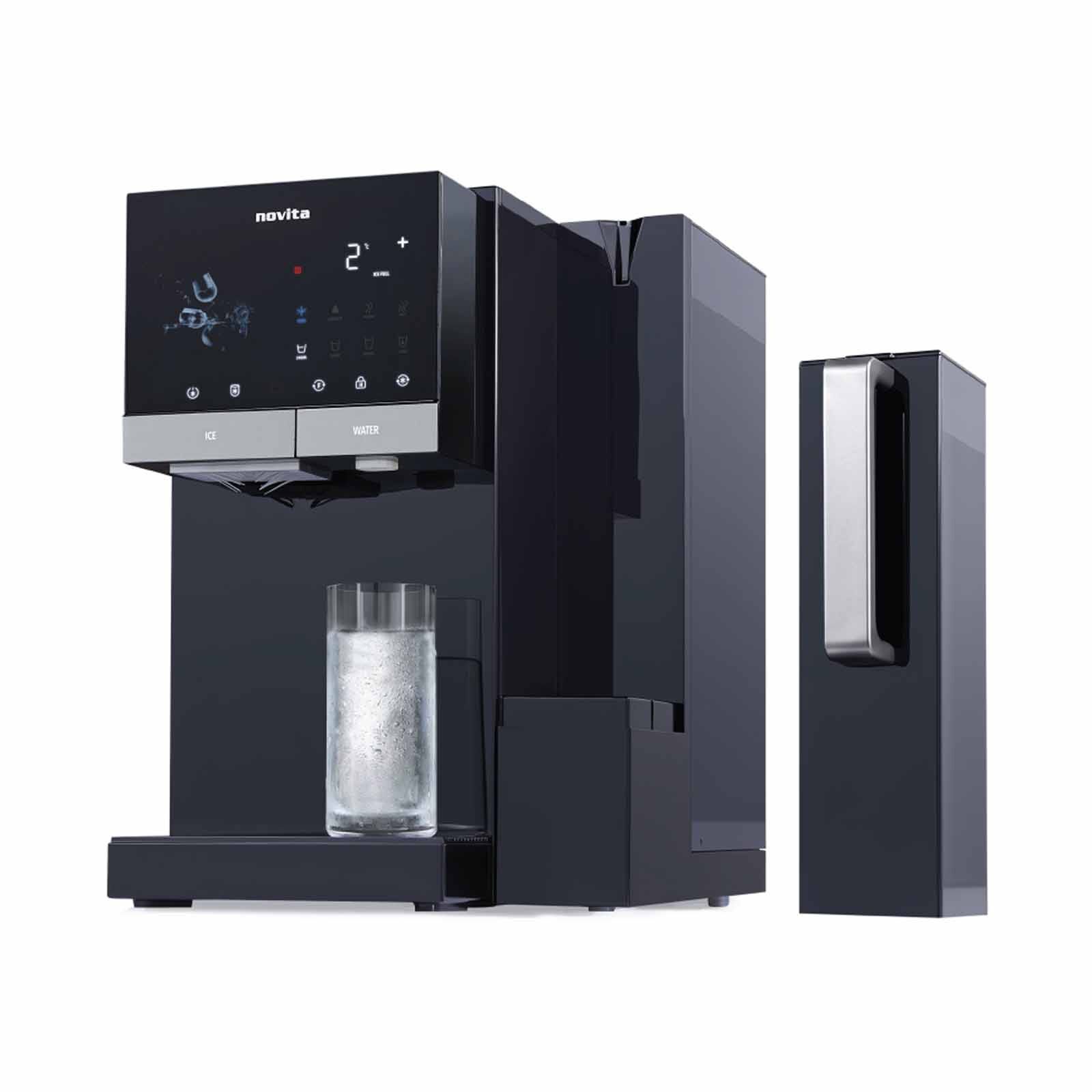 NOVITA Instant Hot/cold Dispenser With Ice Maker - Cool Black Hydroplus P9+ HYDROPLUS - BLACK - Image 5