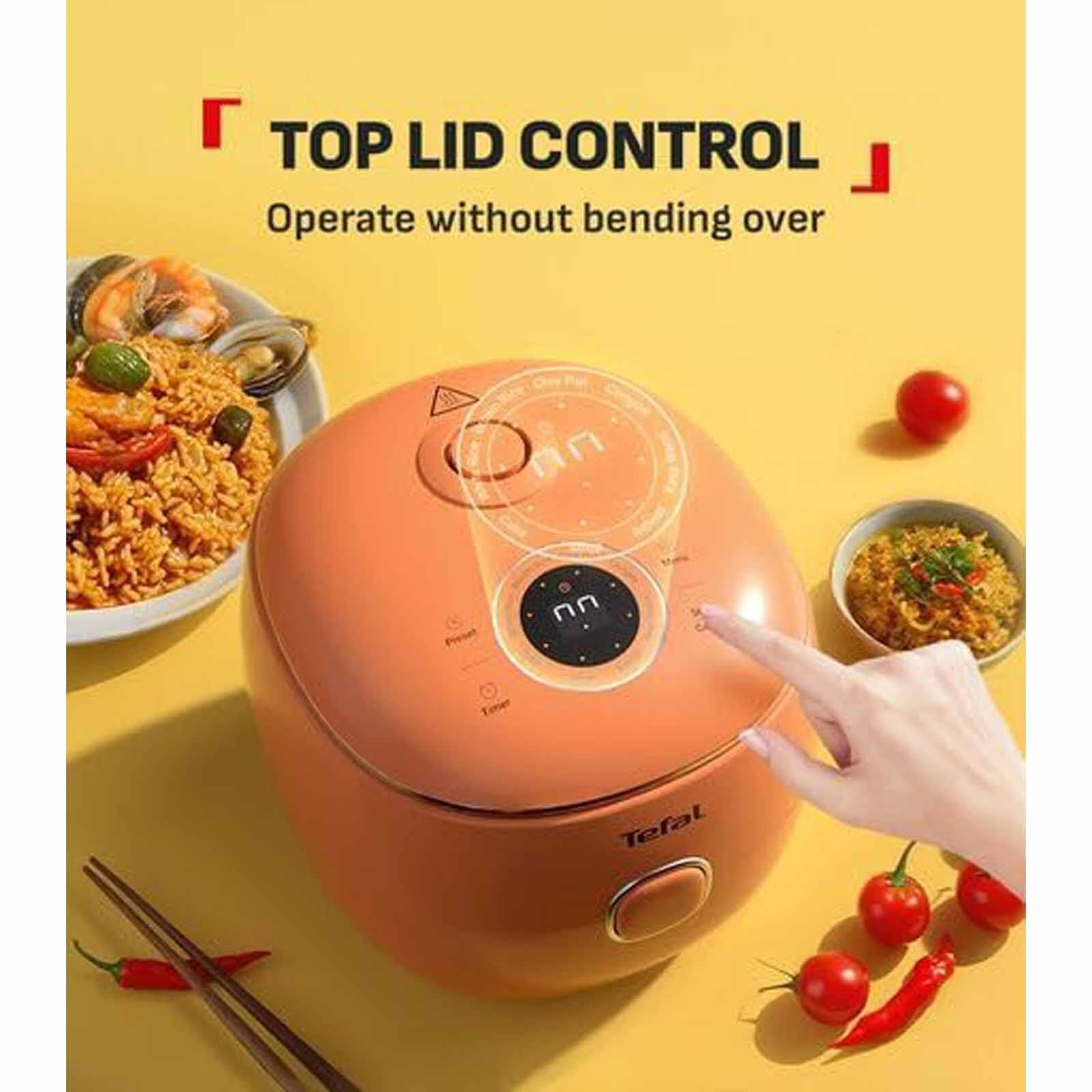 TEFAL Pop Fuzzy Logic Rice Cooker (0.7l) - Nest RK5352 - Image 9