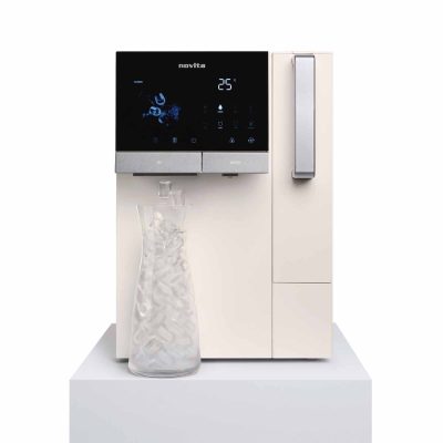 NOVITA Instant Hot/cold Dispenser With Ice Maker - Opaline Beige P9 HYDROPURE - OPALINE BEIGE