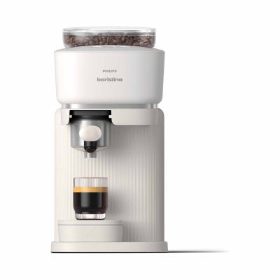 PHILIPS Baristina Espresso Machine - Milky White BAR300/00
