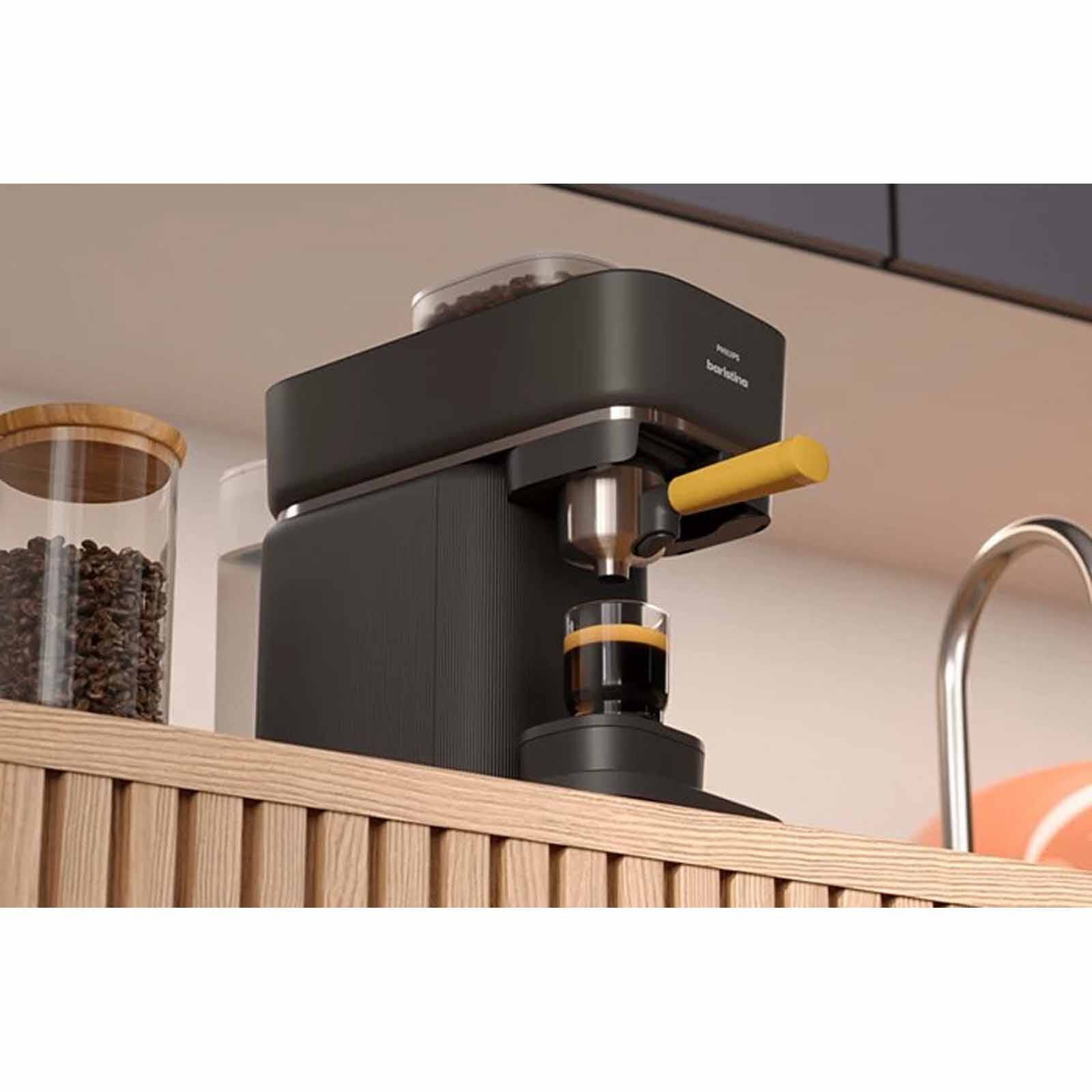 PHILIPS Baristina Espresso Machine - Black Grey BAR300/60 - Image 4
