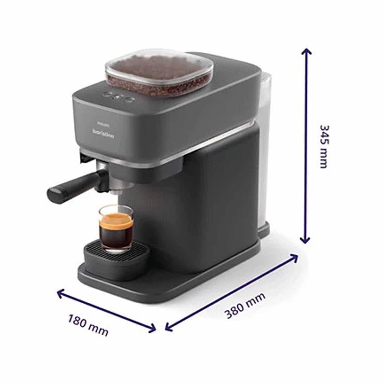 PHILIPS Baristina Espresso Machine - Black Grey BAR300/60 - Image 7