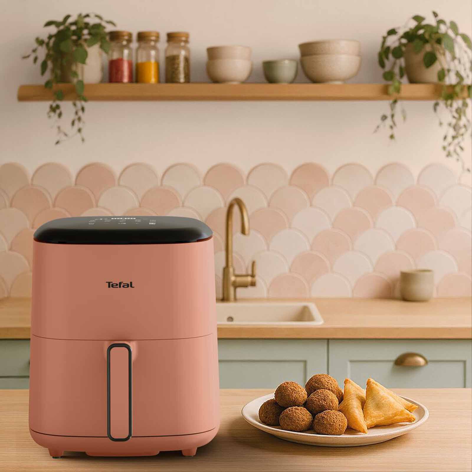 TEFAL Easy Fry Pop Air Fryer (5.0l) - Terracotta EY245T - Image 4
