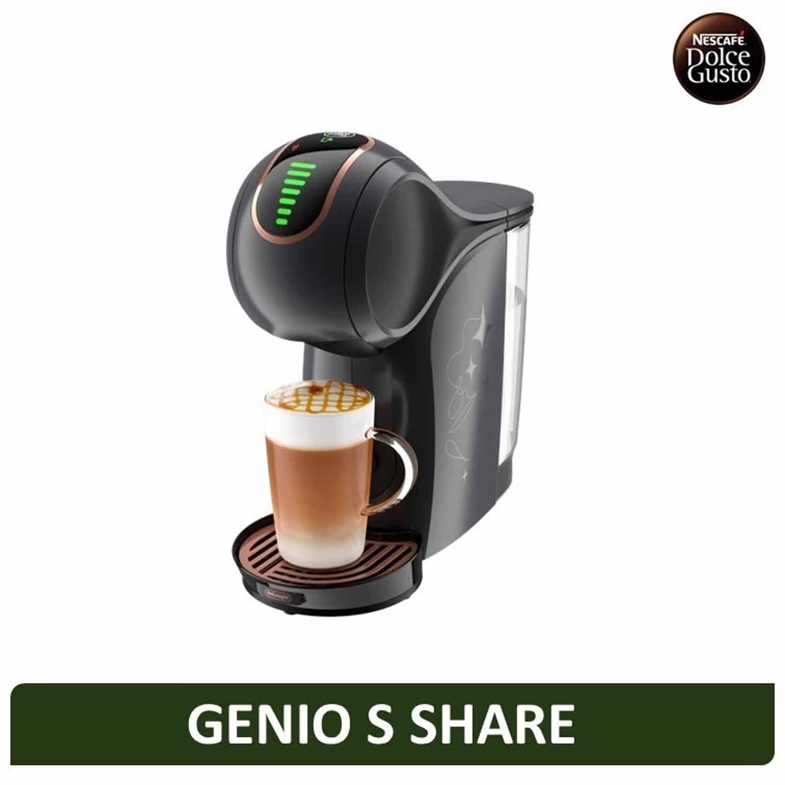 NESCAFE DO Genio S Share - Black 230v Sg 12572276