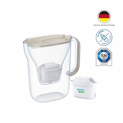 BRITA Water Filter Jug (2.4l) - Sand STYLE ESSENTIAL - SAND