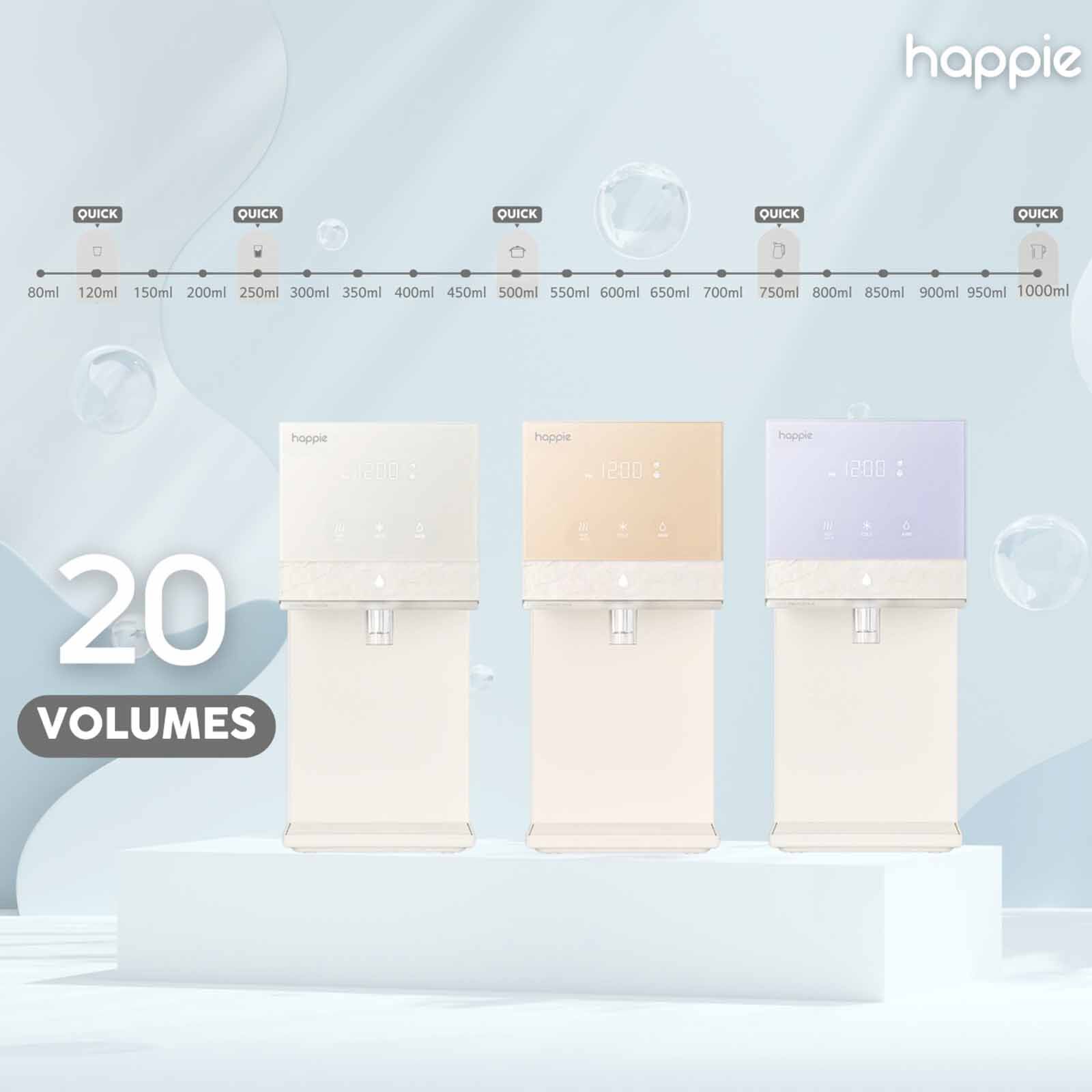 HAPPIE Dream Water Purifier- Lavendar DREAM - LAVENDAR - Image 3