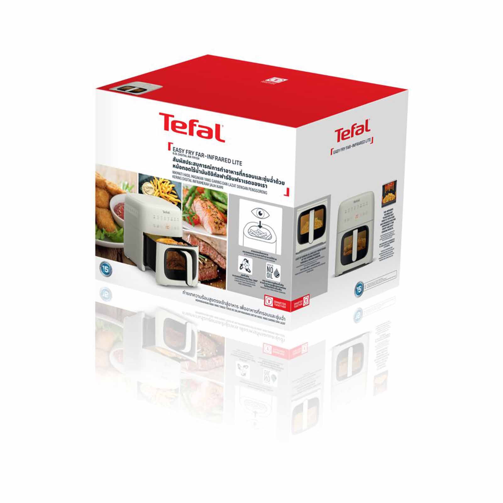 TEFAL Easy Fry Far Infrared Lite Air Fryer (6.0l) EY820A - Image 5