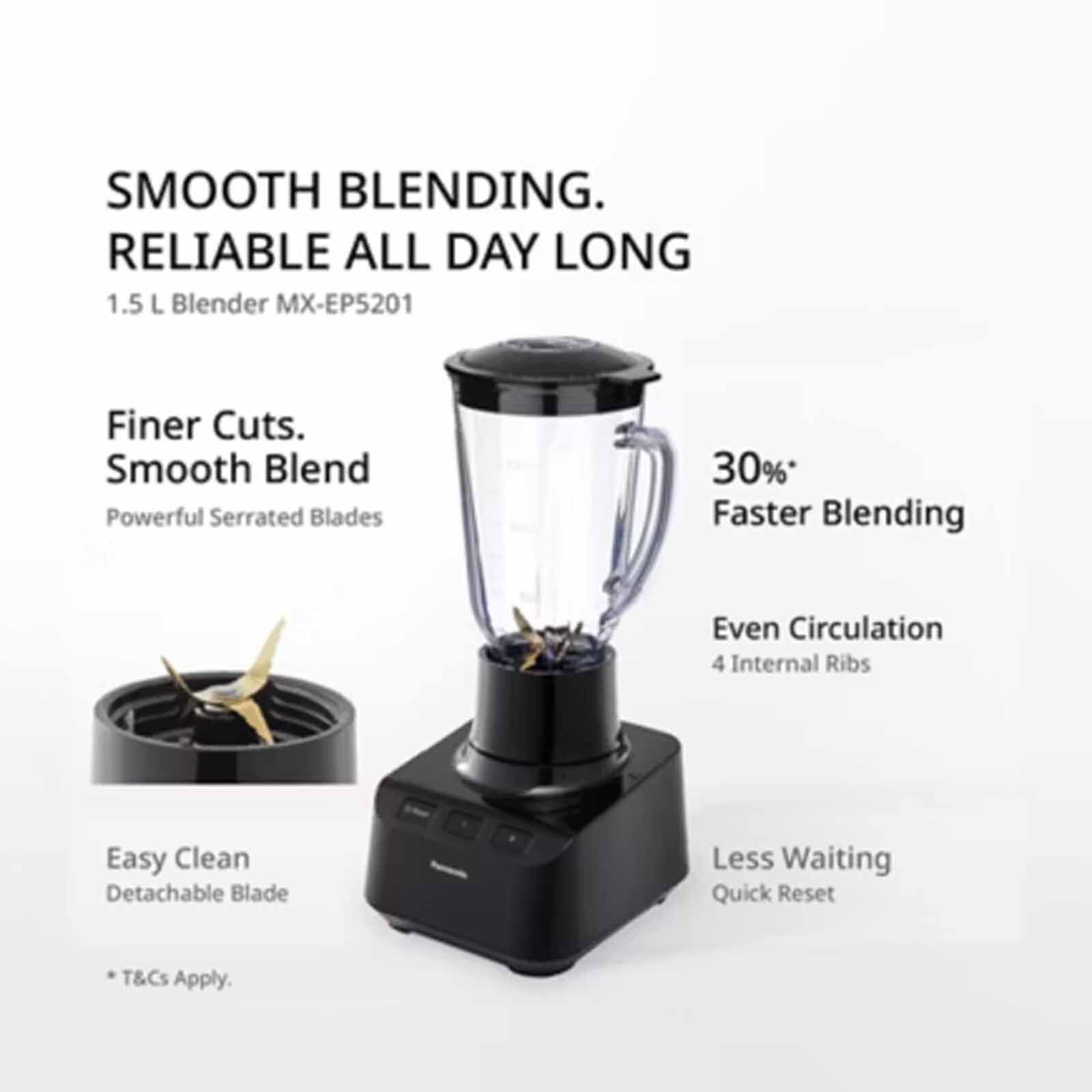 PANASONIC High-performance Blender MX-EP5201KSP - Image 6