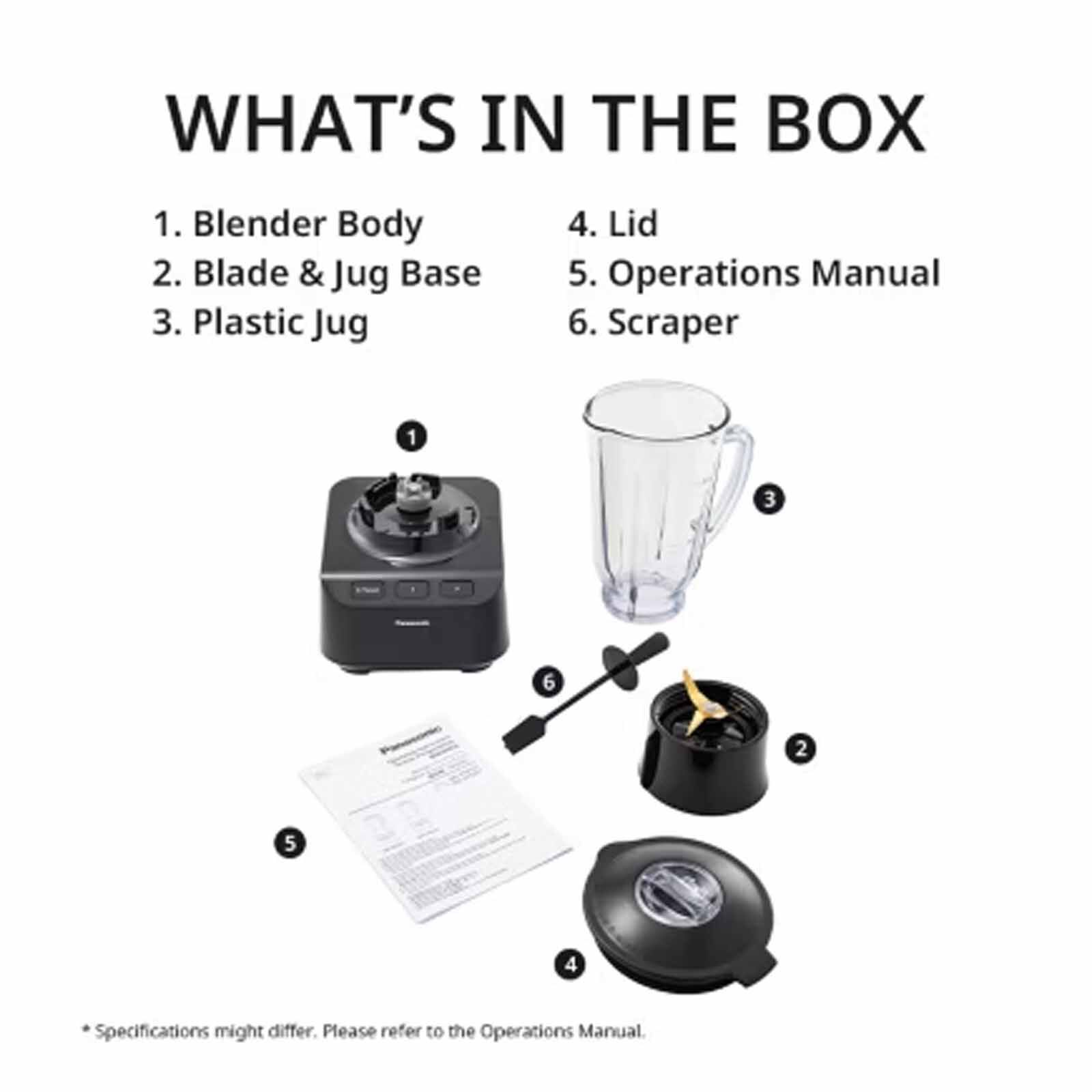 PANASONIC High-performance Blender MX-EP5201KSP - Image 7