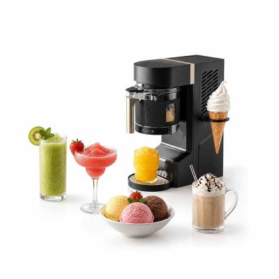 DREAME Slm60 2-in-1 Slushie & Ice Cream Maker - Black DM-SLM60-GY