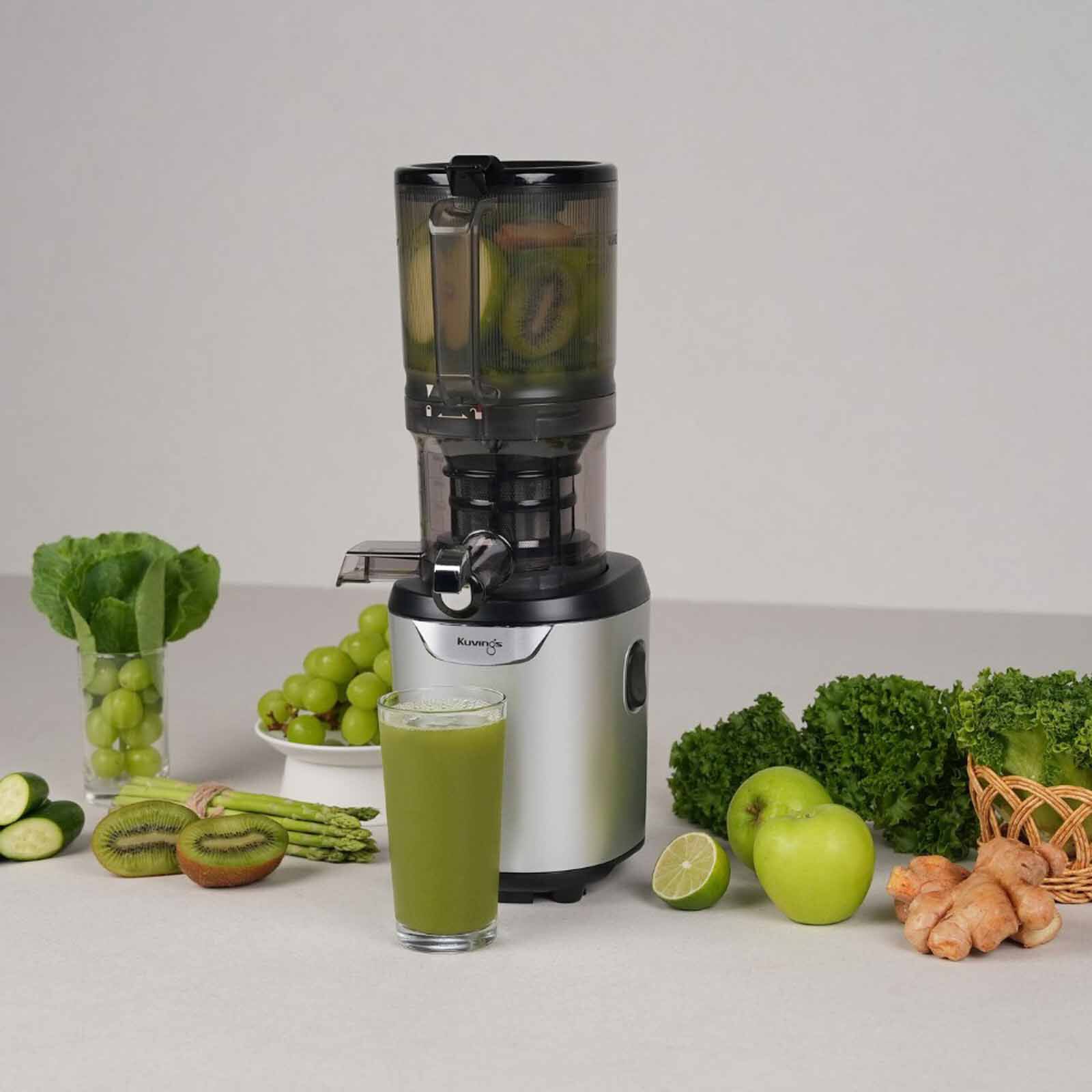 KUVINGS Slow Juicer - Matt Navy Blue AUTO 7 - MATT NAVY BLUE - Image 8